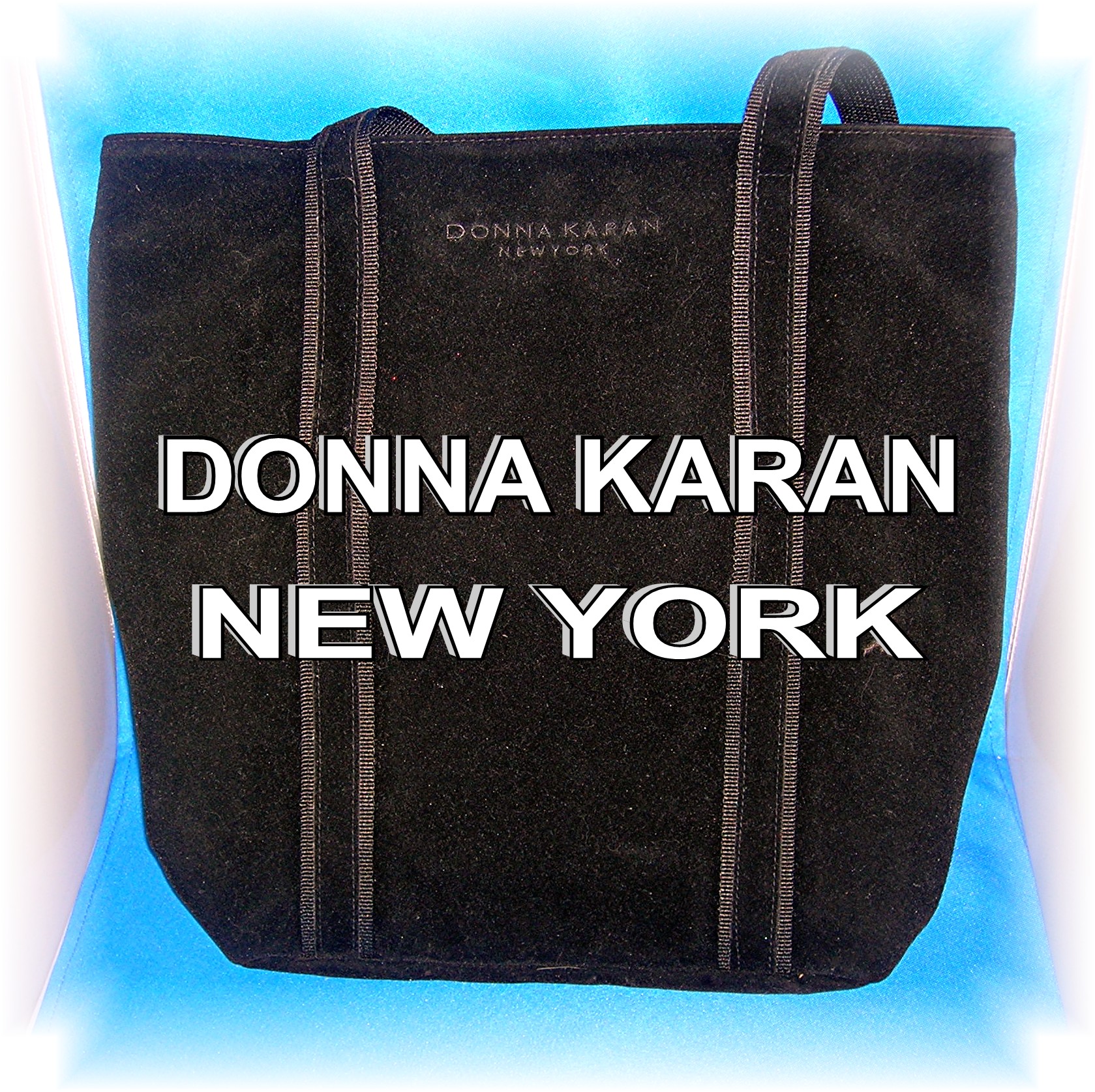 Donna Karan New York Black Tote Bage ..............
