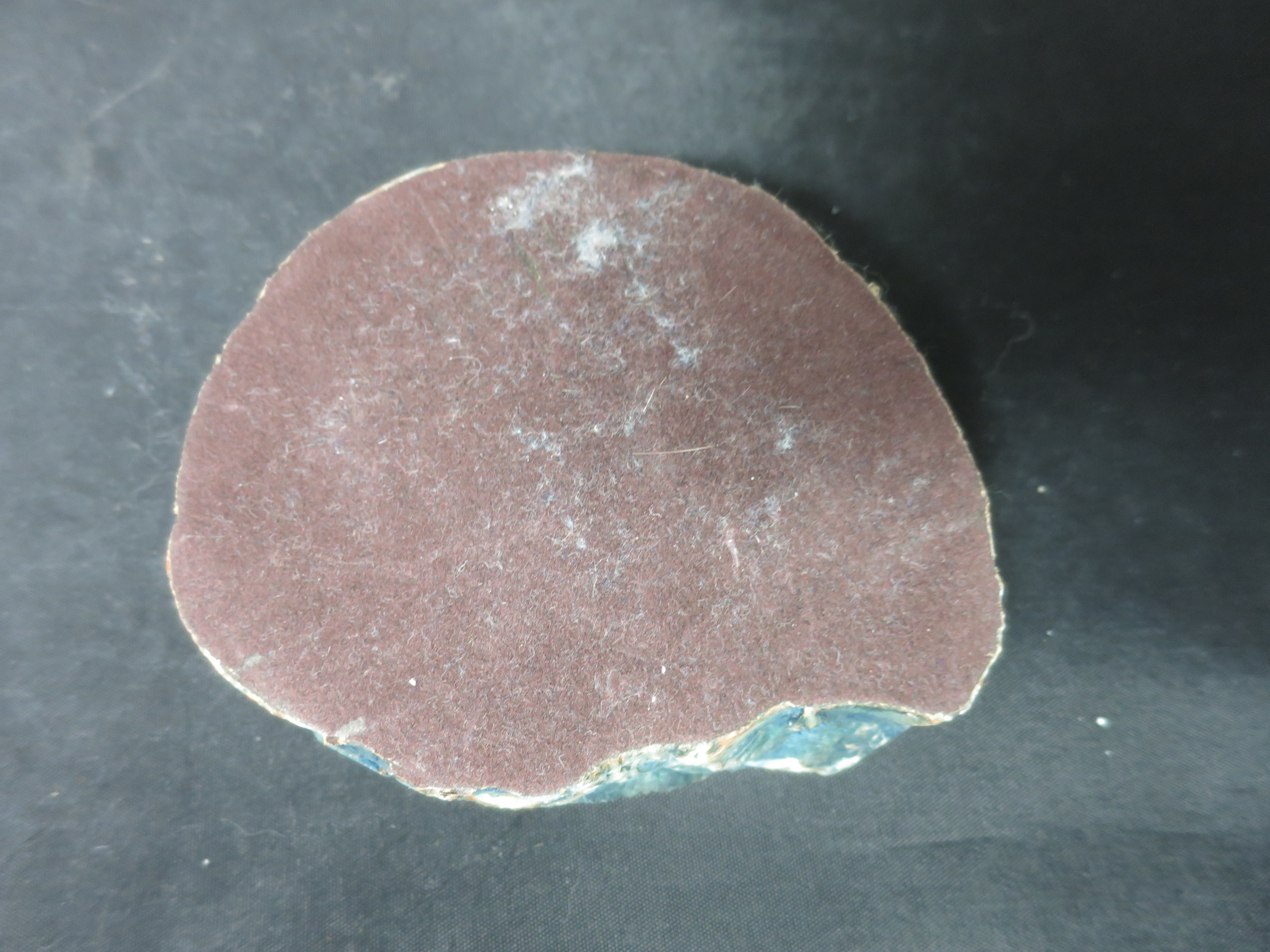 Blue Agate Polished Slab Slice