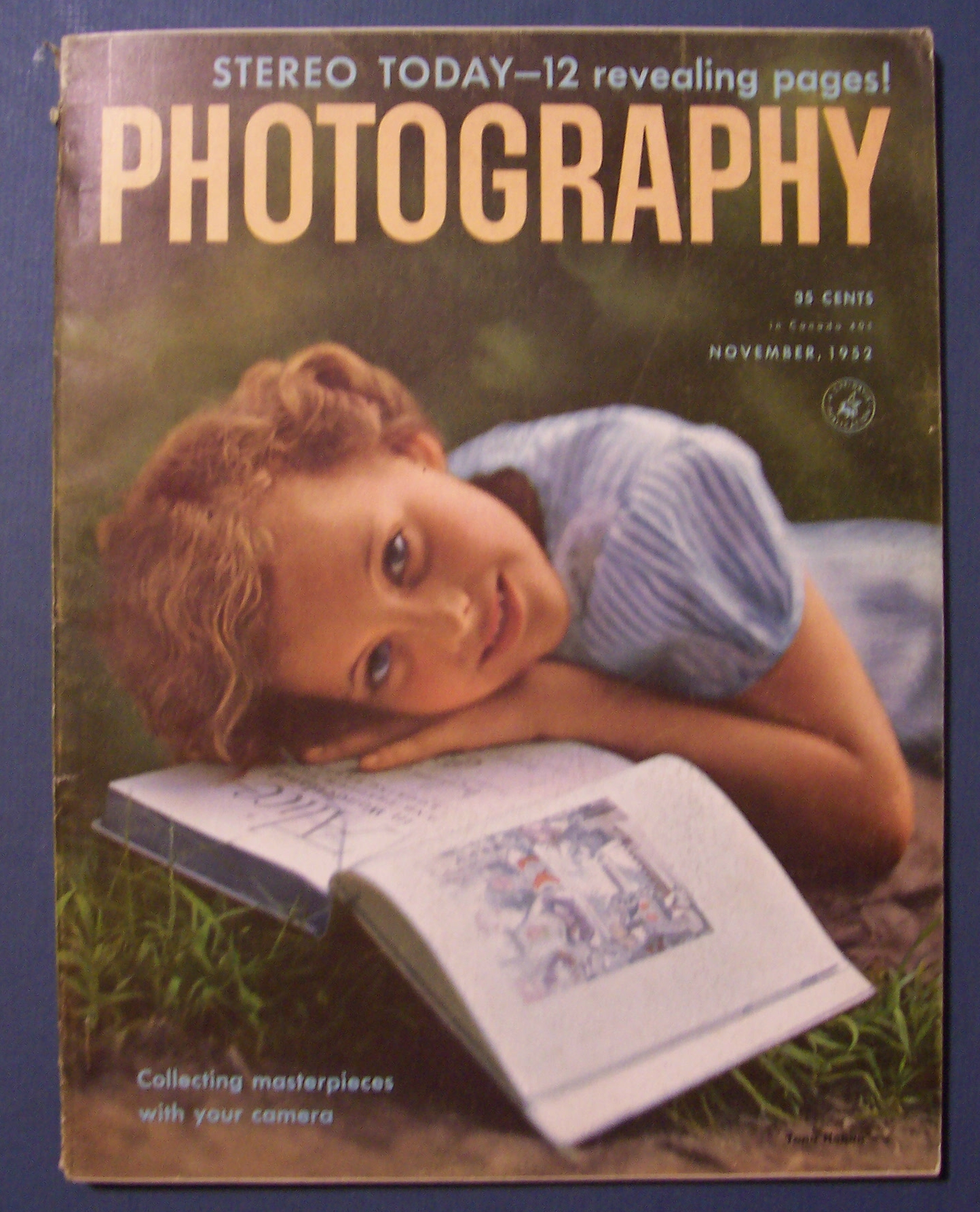 Vintage Popular Photography Magazine - November 1952