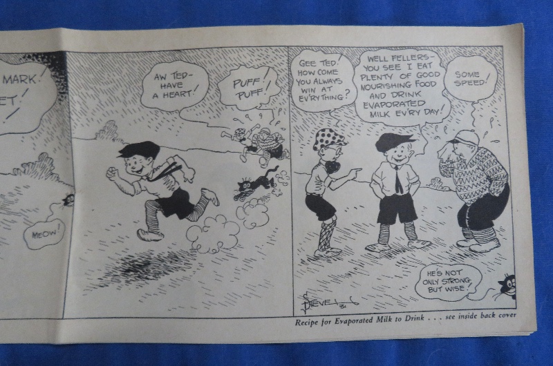 Original 1932 Adventures Of Eva, Pora & Ted Platinum Age Comic Book - Evaporated Milk Association