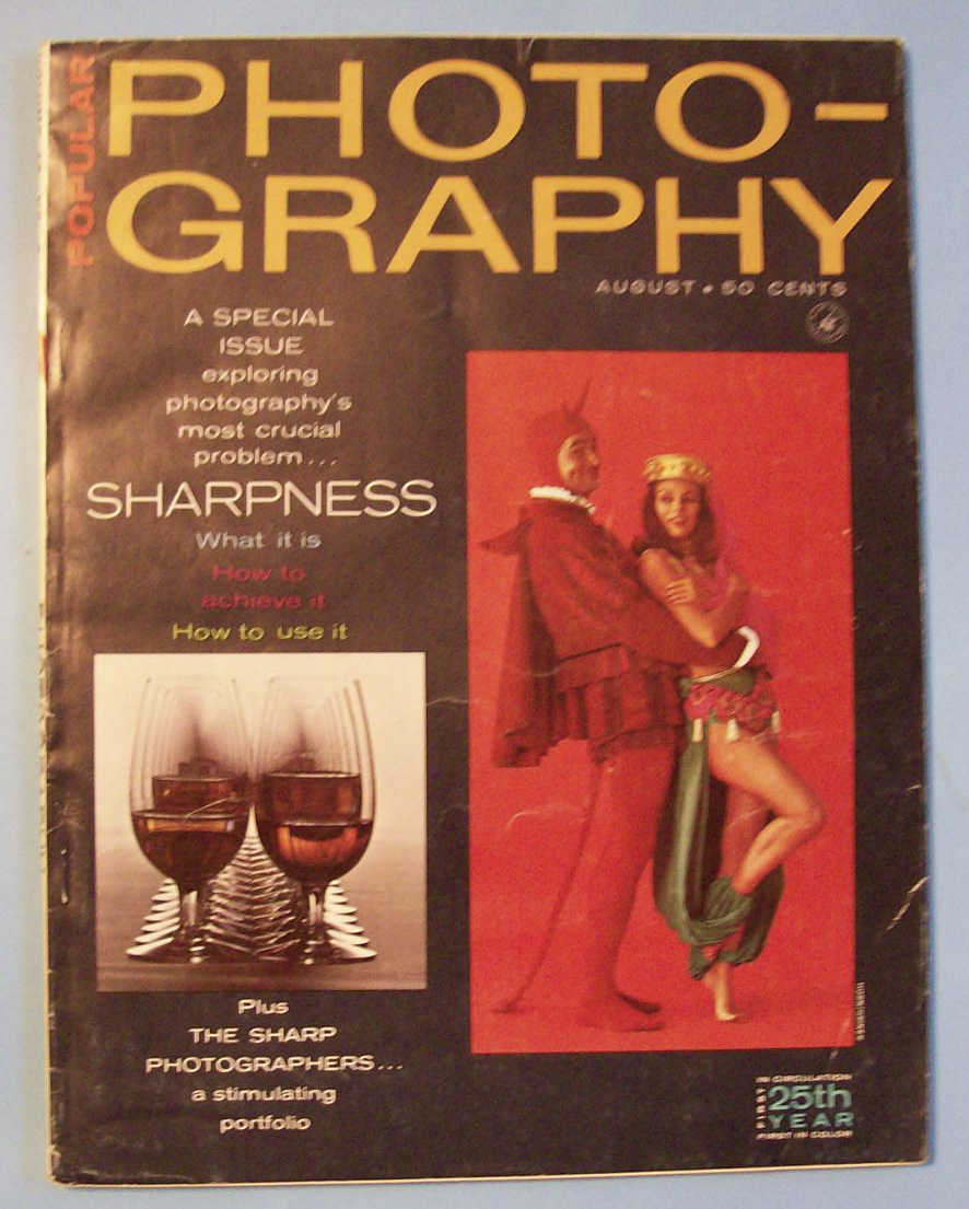 Popular Photography Magazine - August 1961