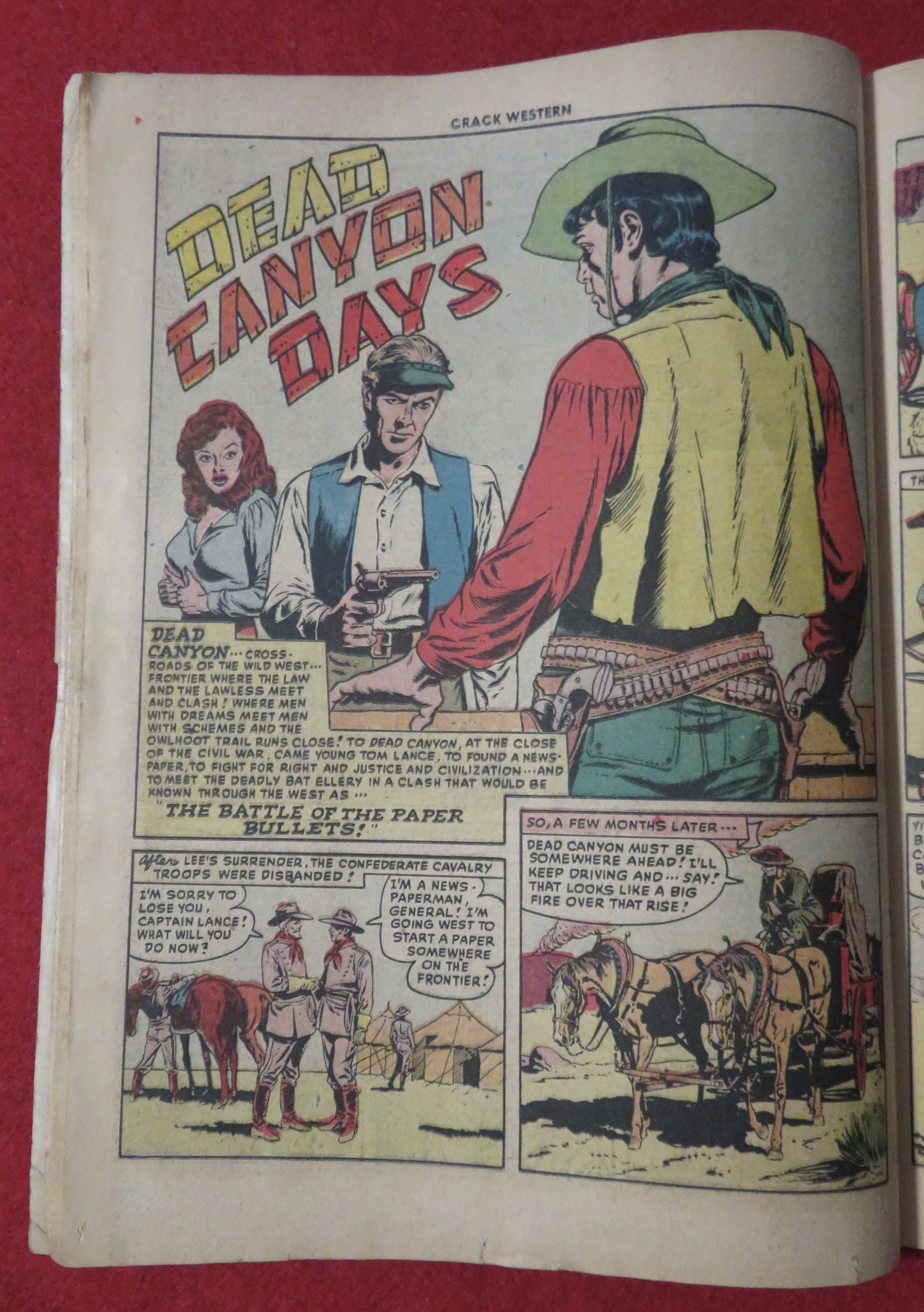 Crack Western Comic November 1949 Arizona Ames