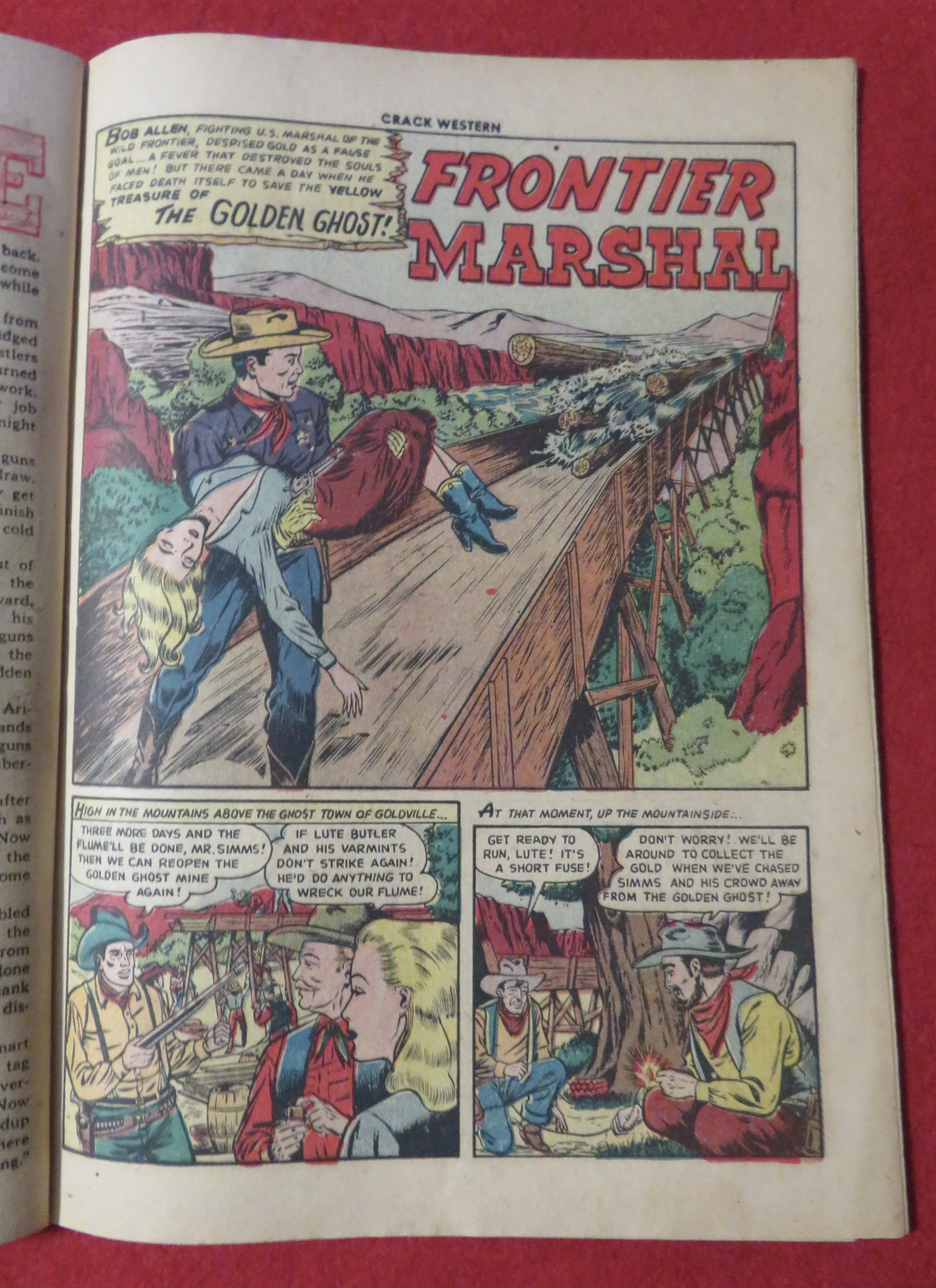 Crack Western Comic November 1949 Arizona Ames