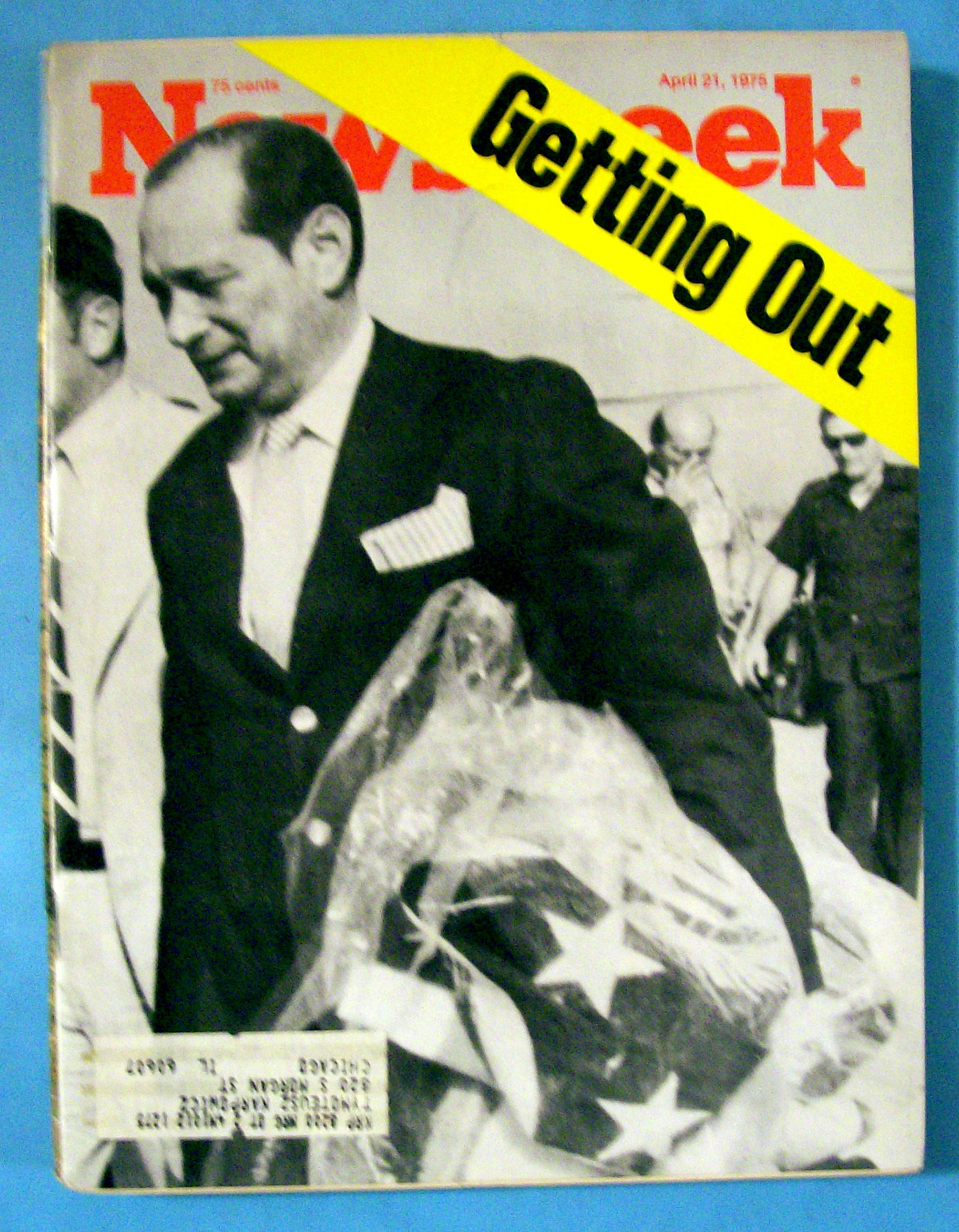 Newsweek Magazine - April 21, 1975 - Getting Out