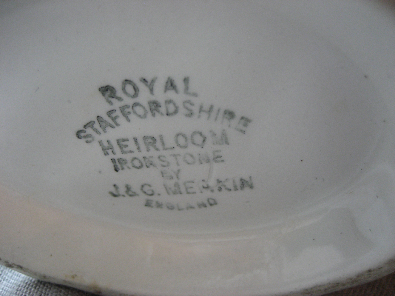 Royal Stafforshire Heirloom Gravy Bowl