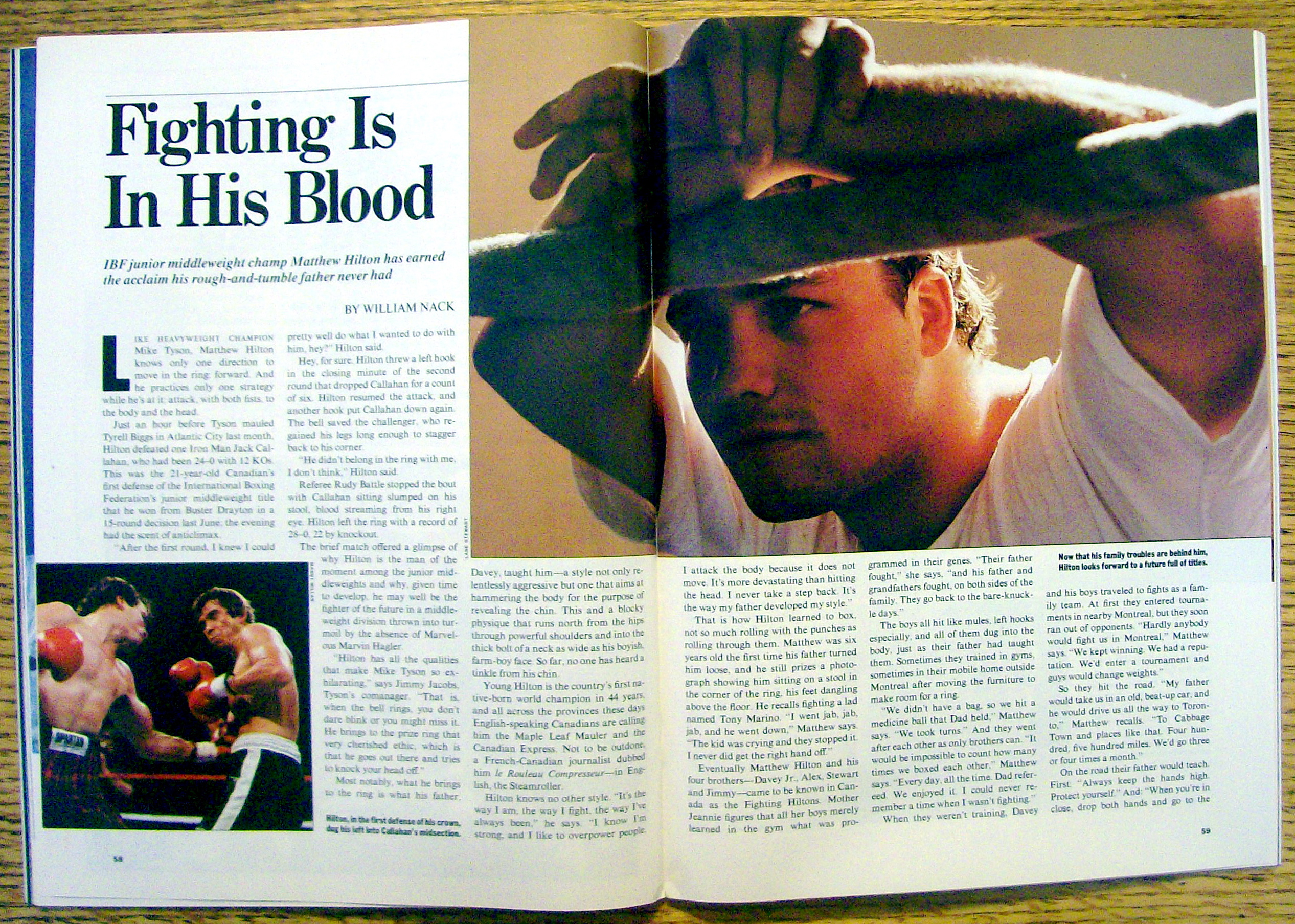 Sports Illustrated Magazine-Nov 16, 1987-R. Anderson