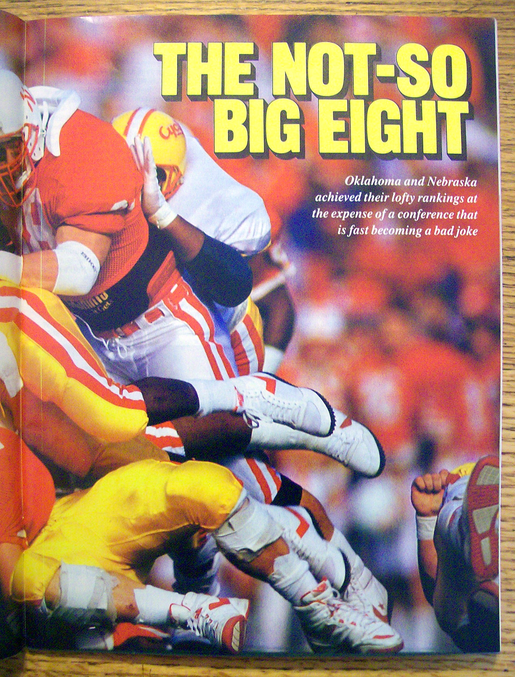 Sports Illustrated Magazine-Nov 16, 1987-R. Anderson