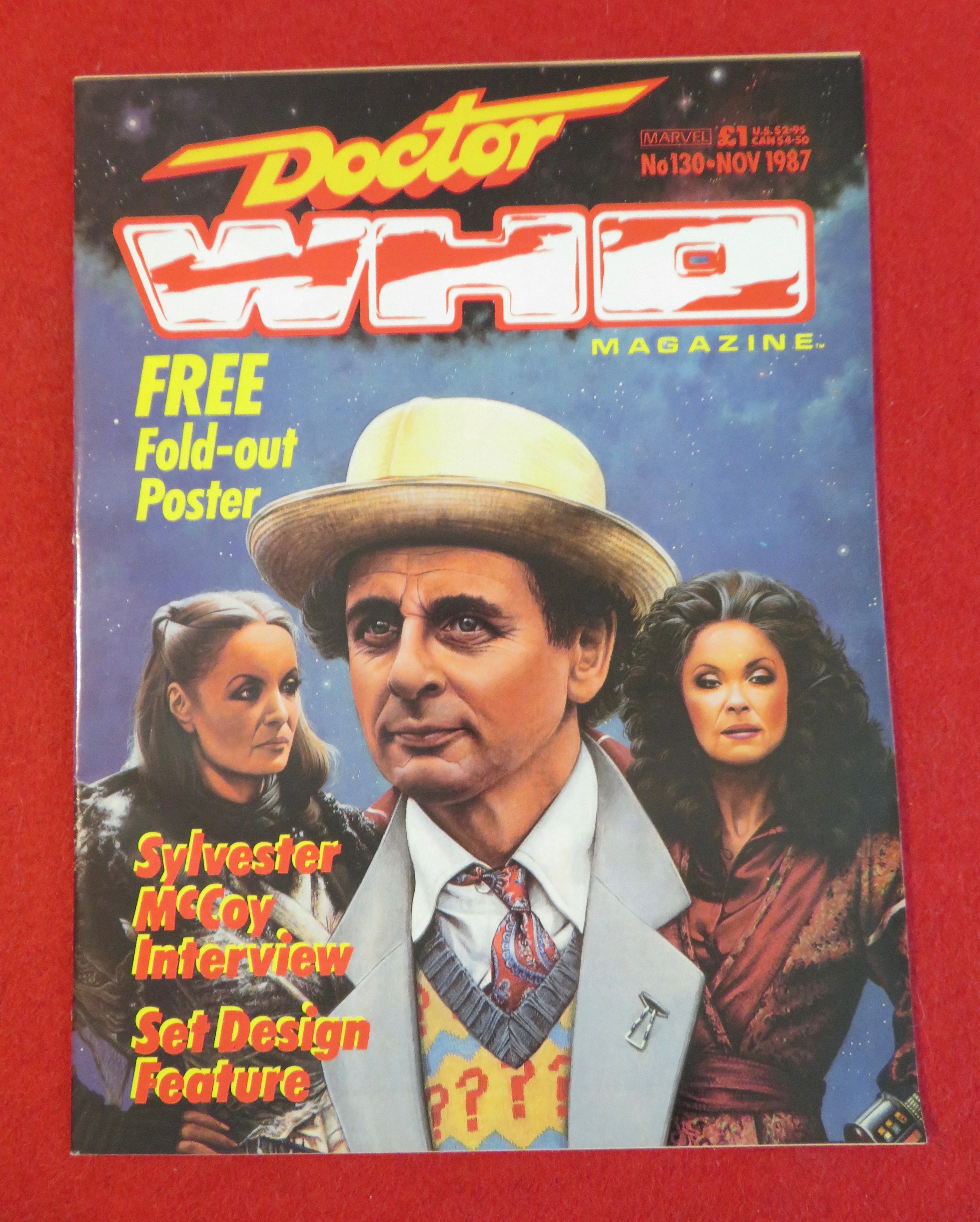 Doctor Who Magazine November 1987 Sylvester McCoy