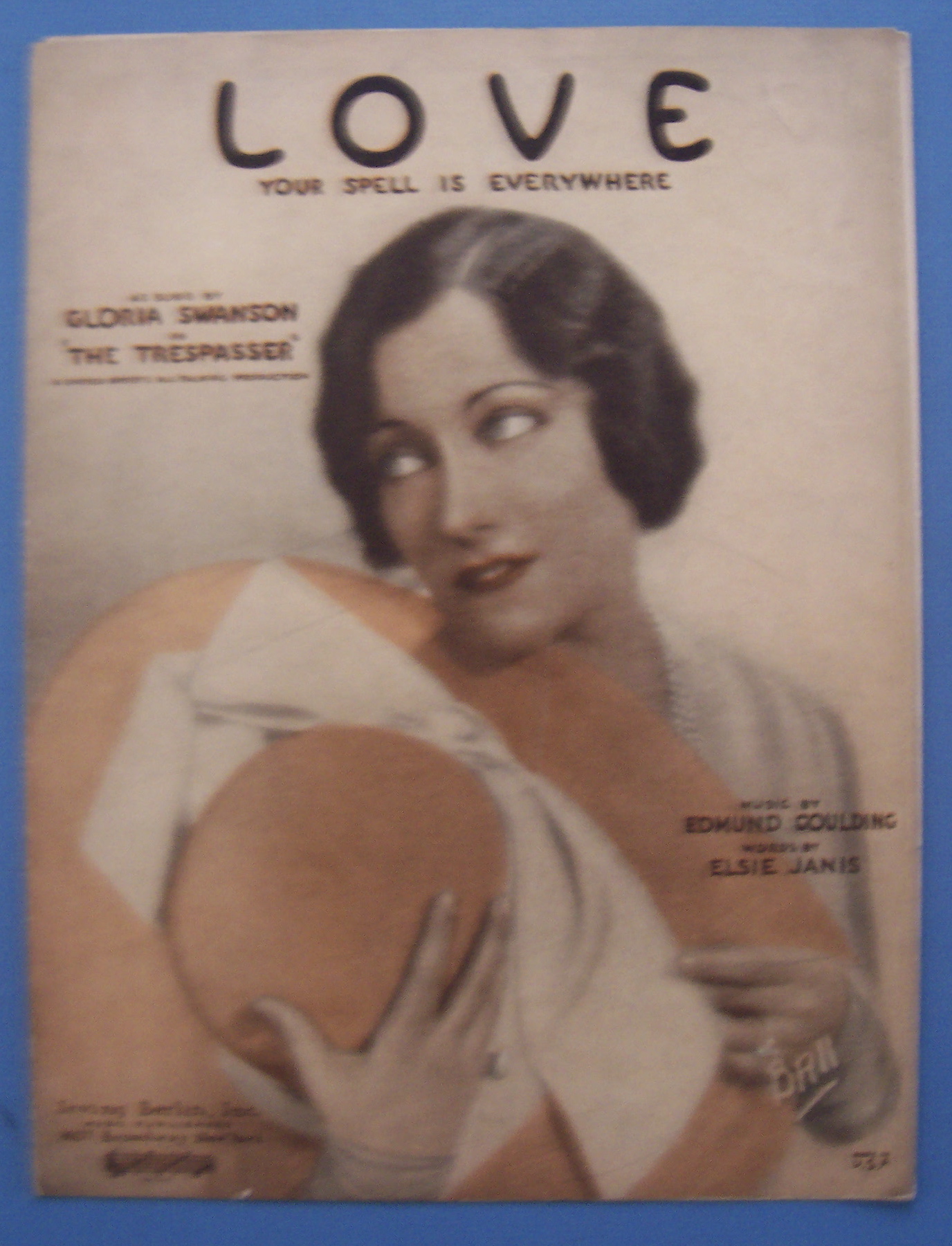 Sheet Music For 1929 Love Your Spell Is Everywhere