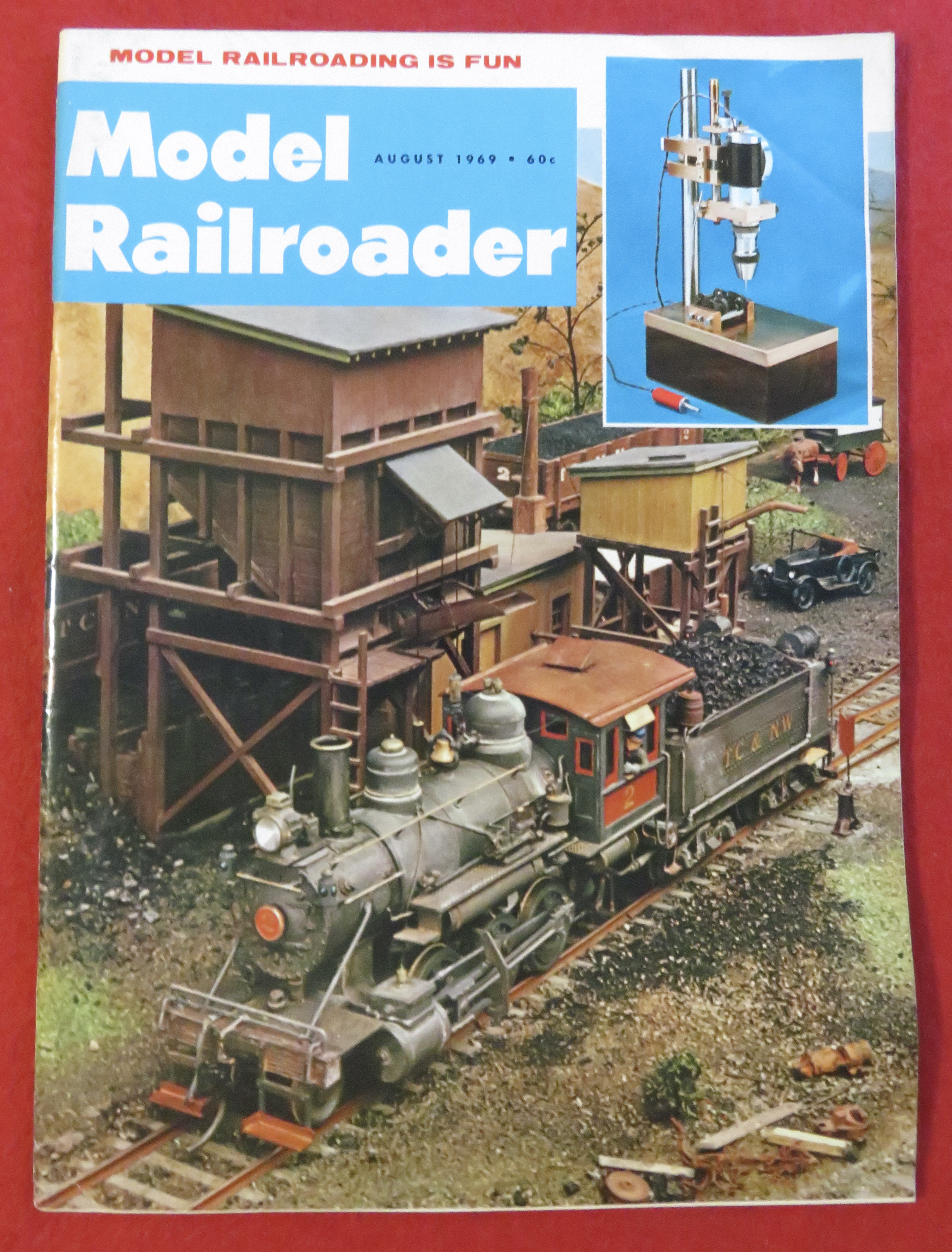 Model Railroader Magazine August 1969