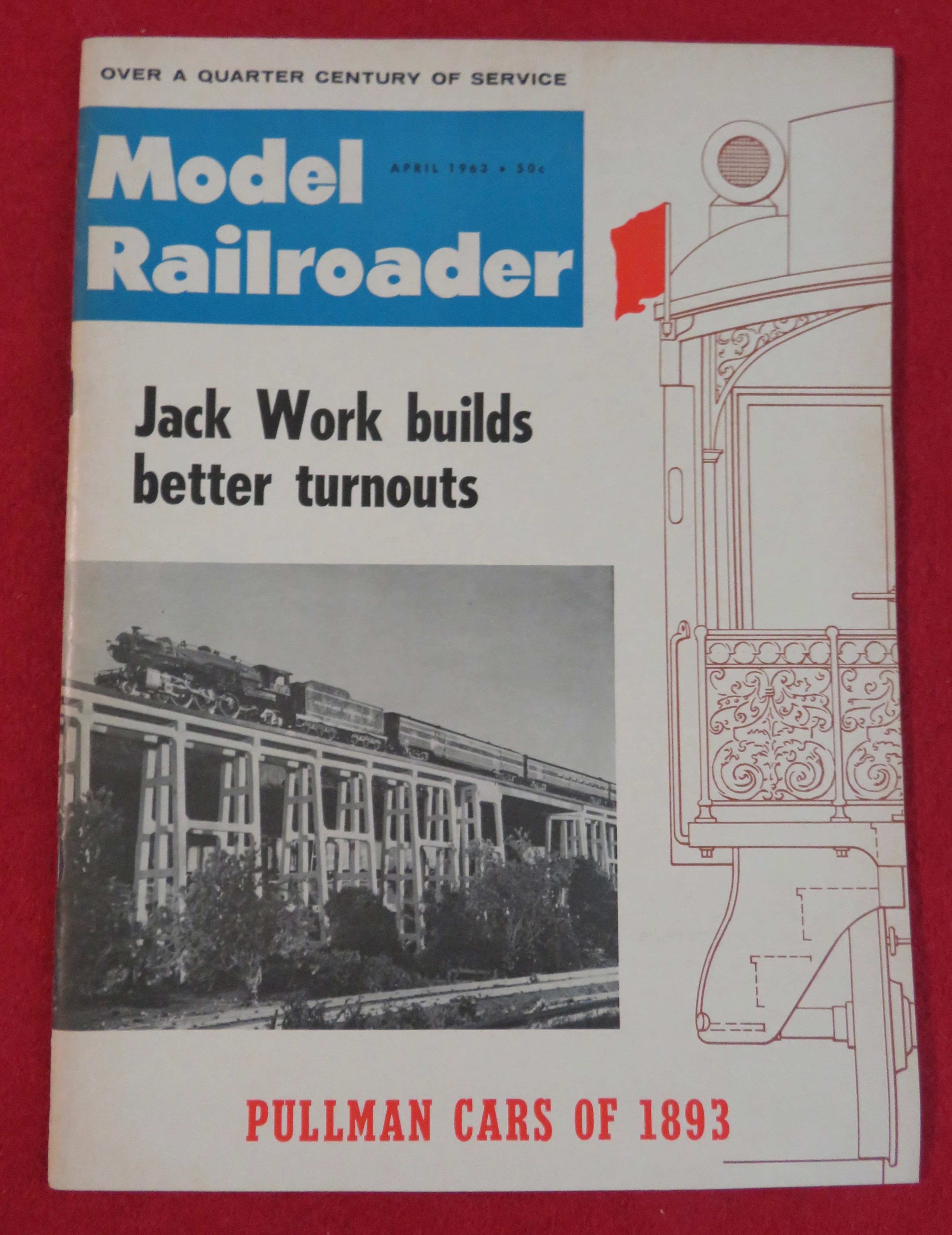 Model Railroader Magazine April 1963