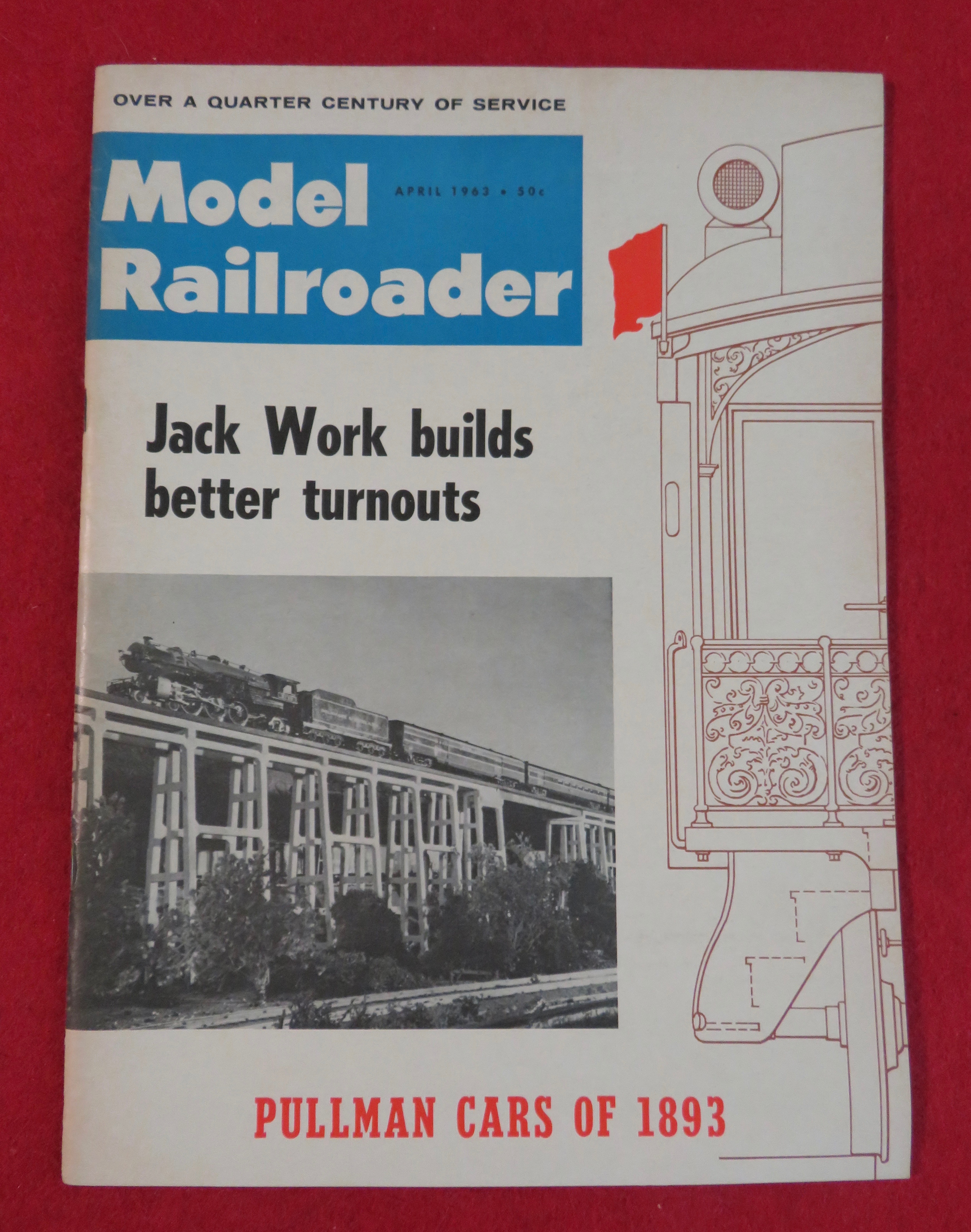 Model Railroader Magazine April 1963