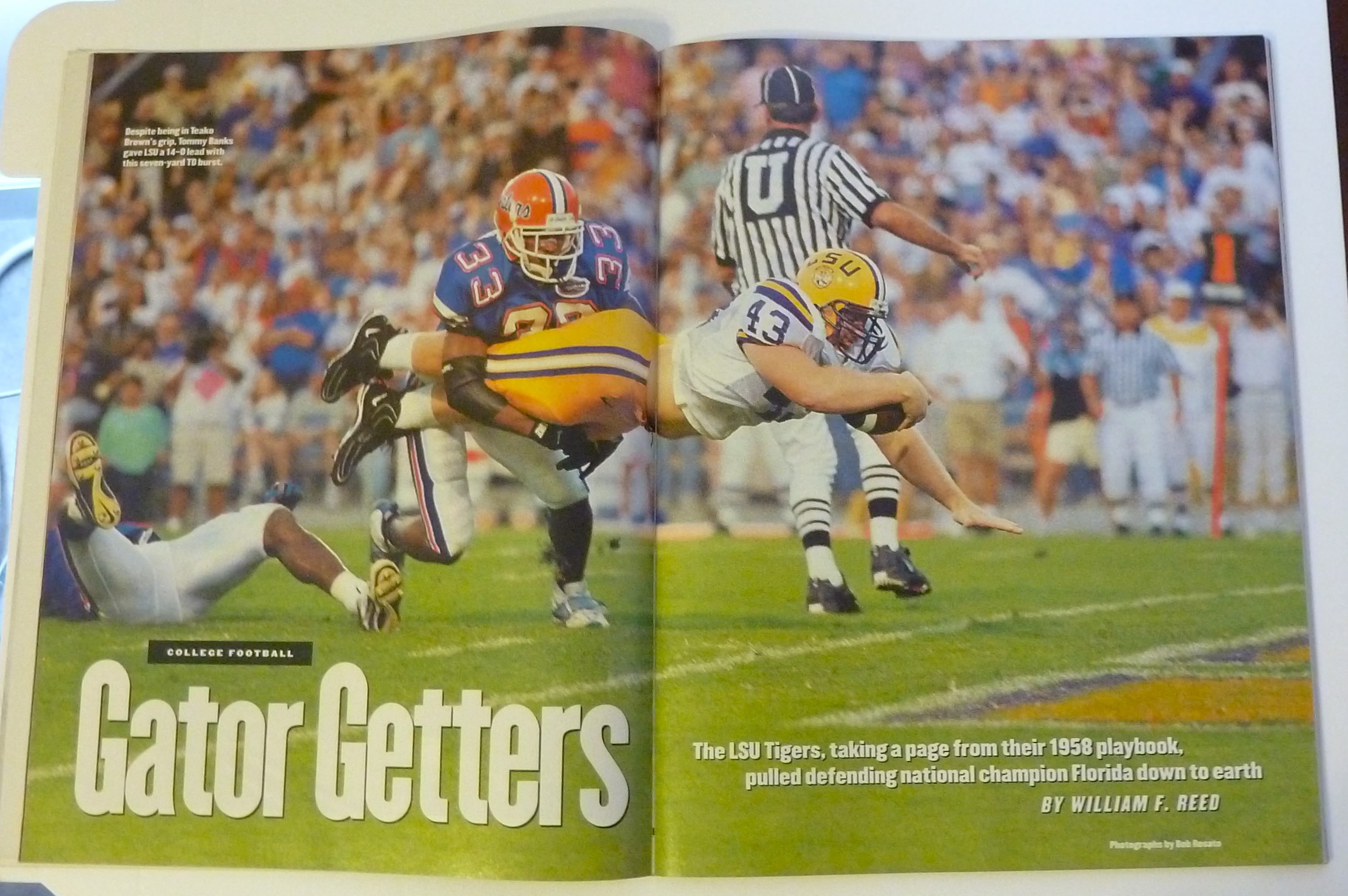 Sports Illustrated Magazine-Oct 20, 1997-Kevin Faulk