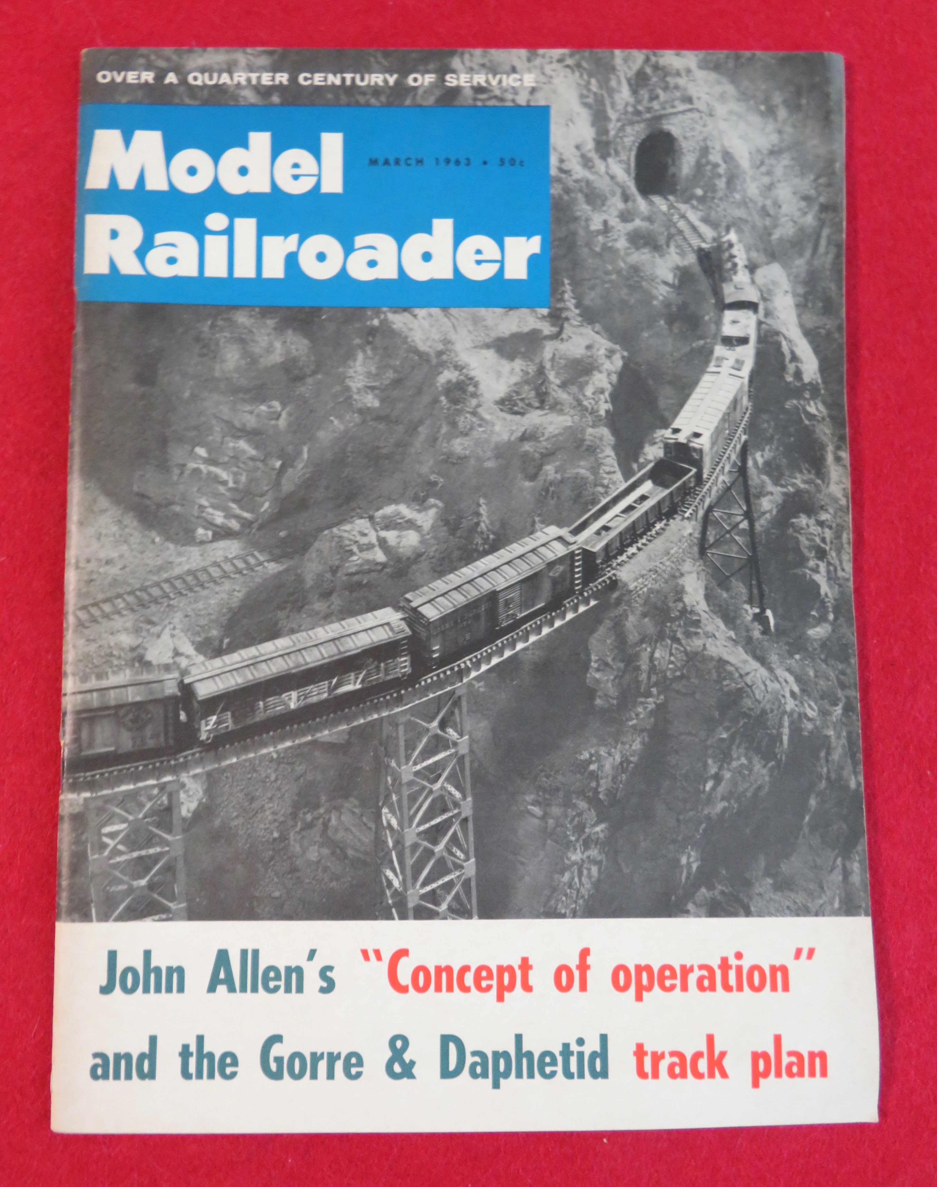 Model Railroader Magazine March 1963