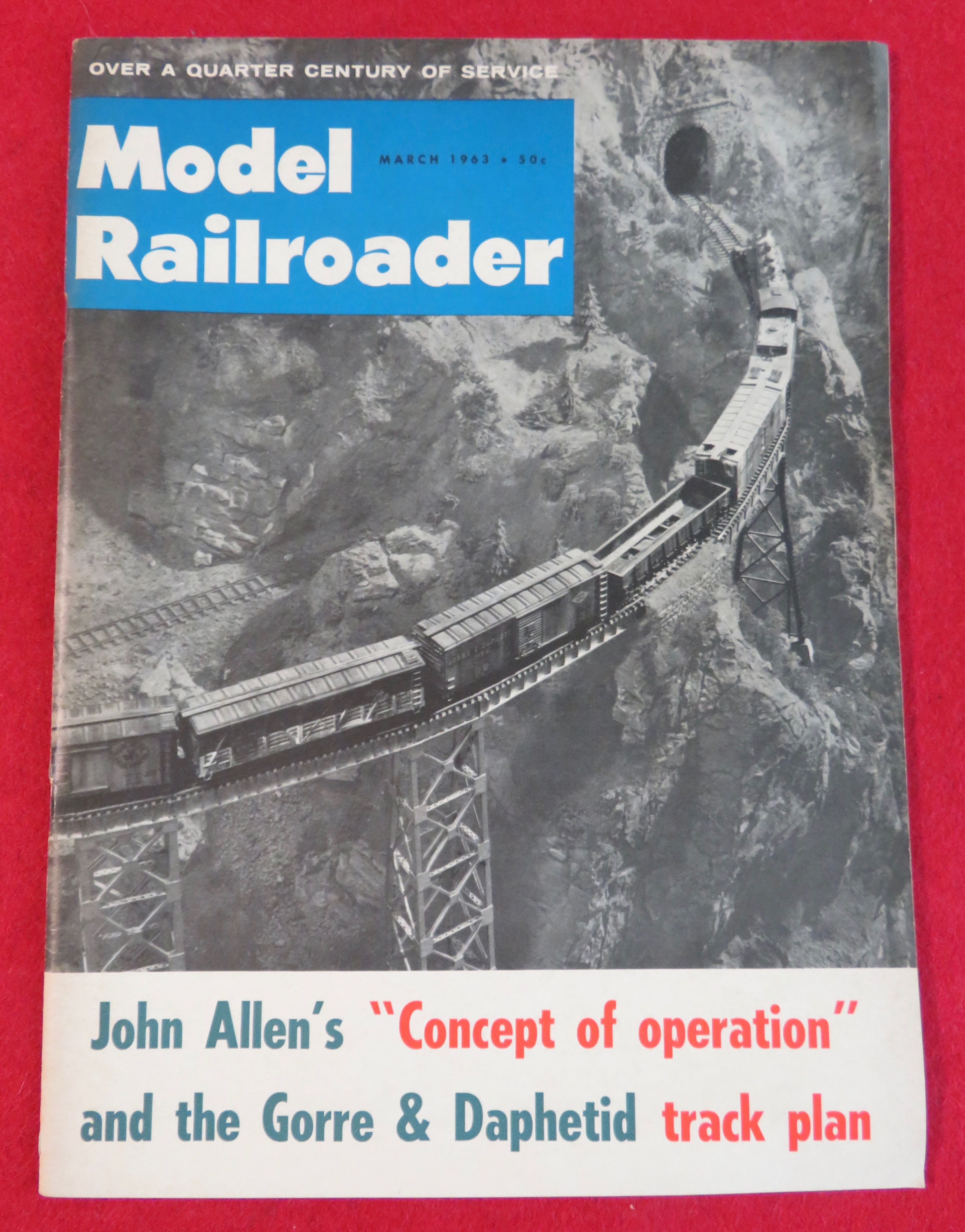Model Railroader Magazine March 1963
