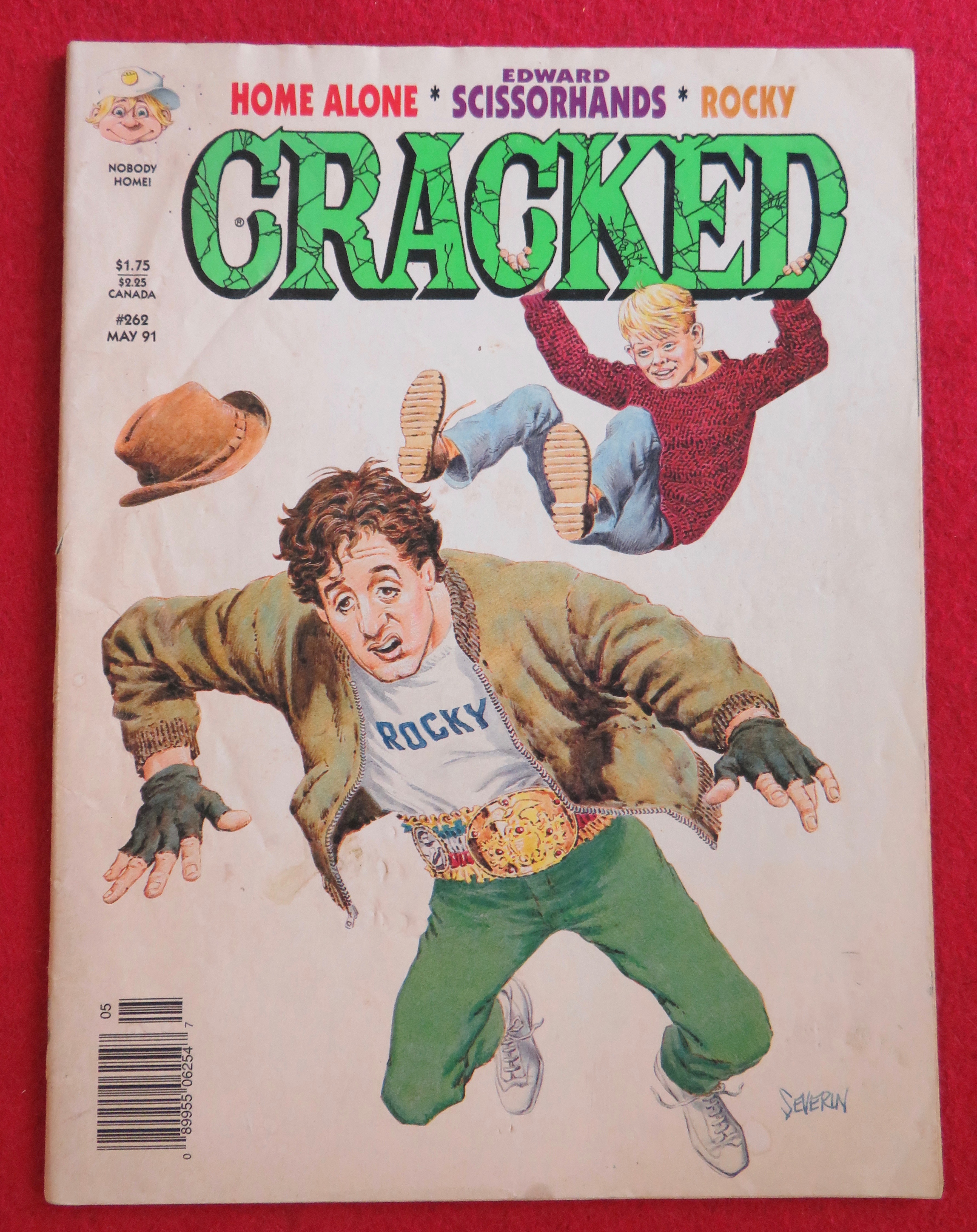 Cracked Magazine May 1991 Rocky/Home Alone