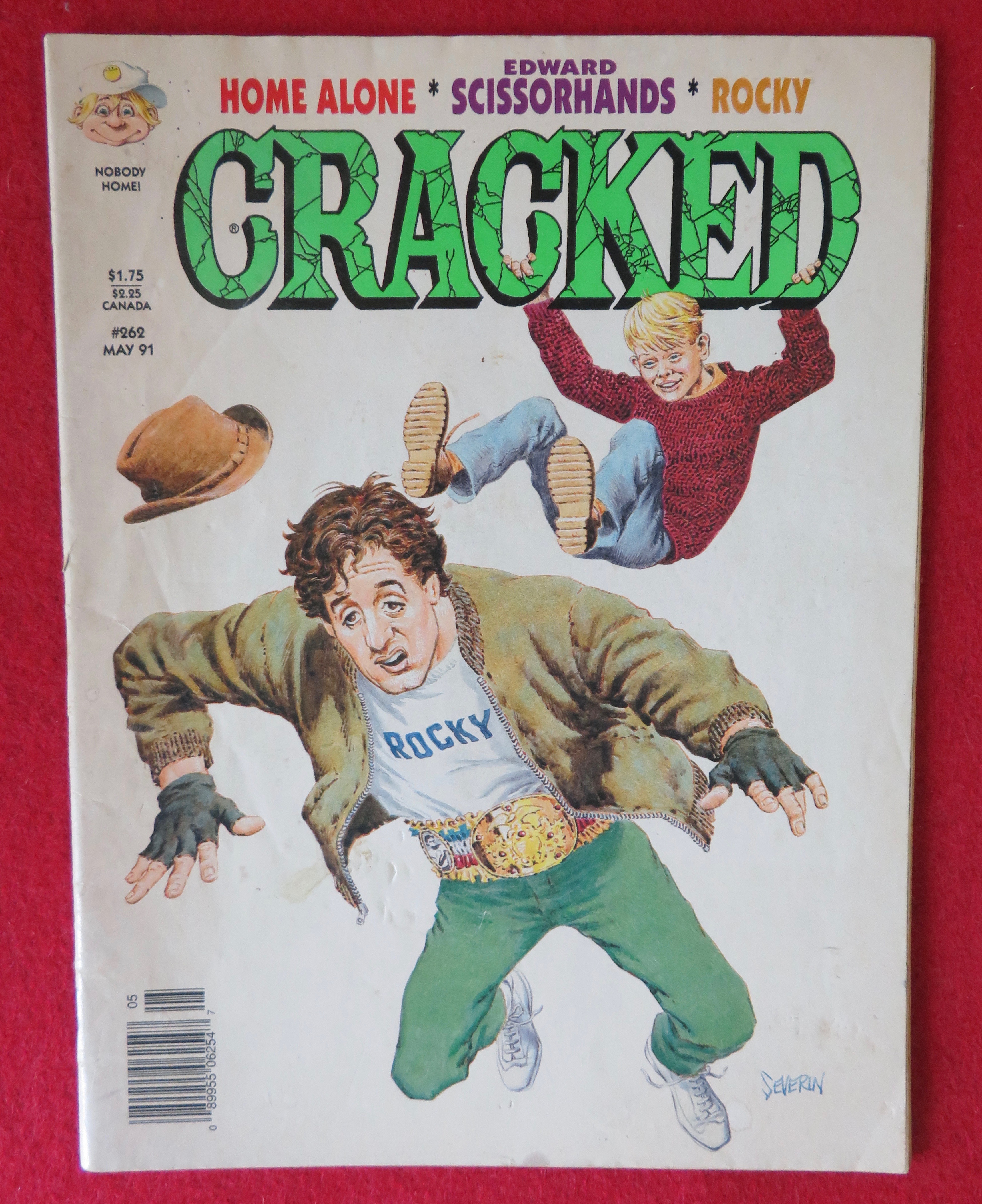 Cracked Magazine May 1991 Rocky/Home Alone