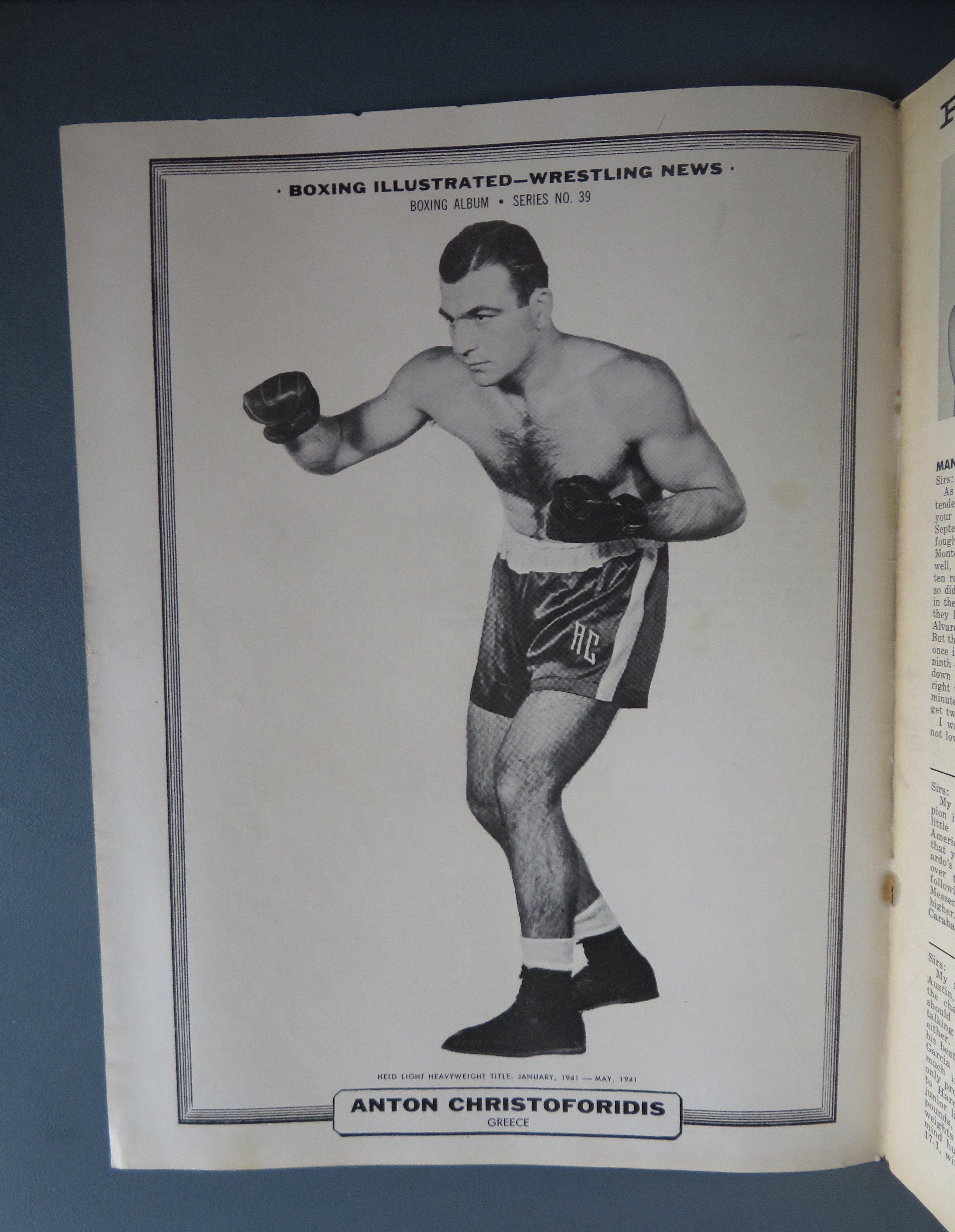 Boxing Illustrated Wrestling Magazine December 1962