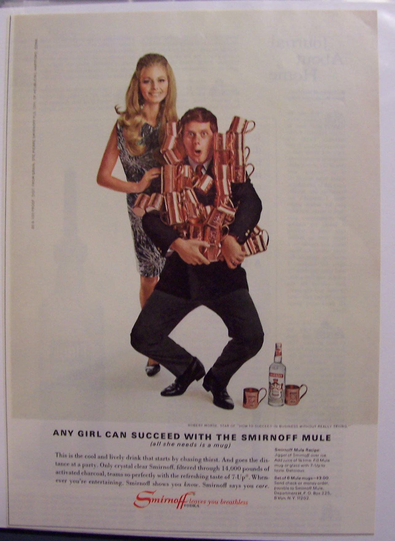 1967 Smirnoff Vodka with Robert Morse