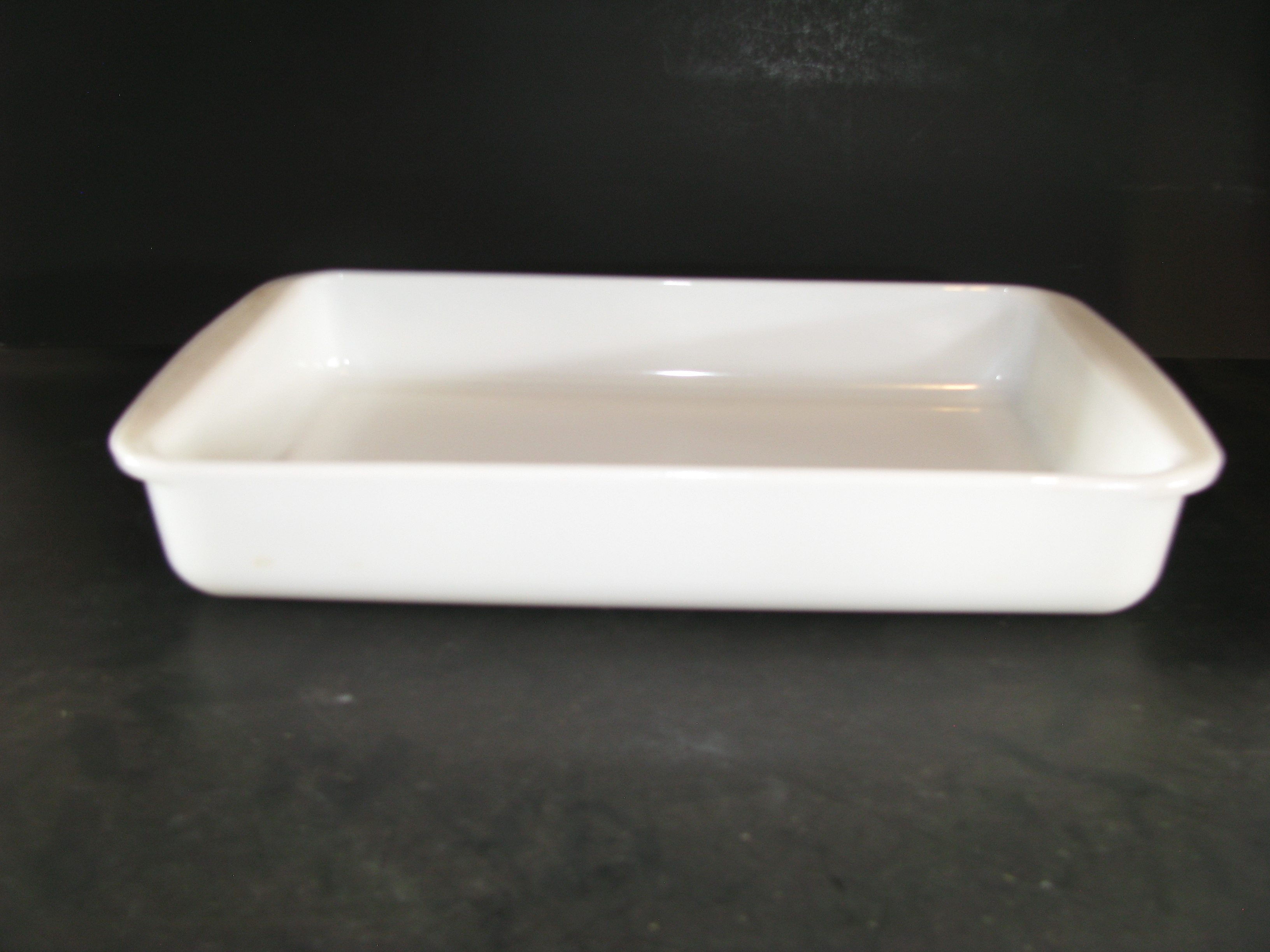 Vintage Pyrex Frost White 232 Rectangle Cake Pan