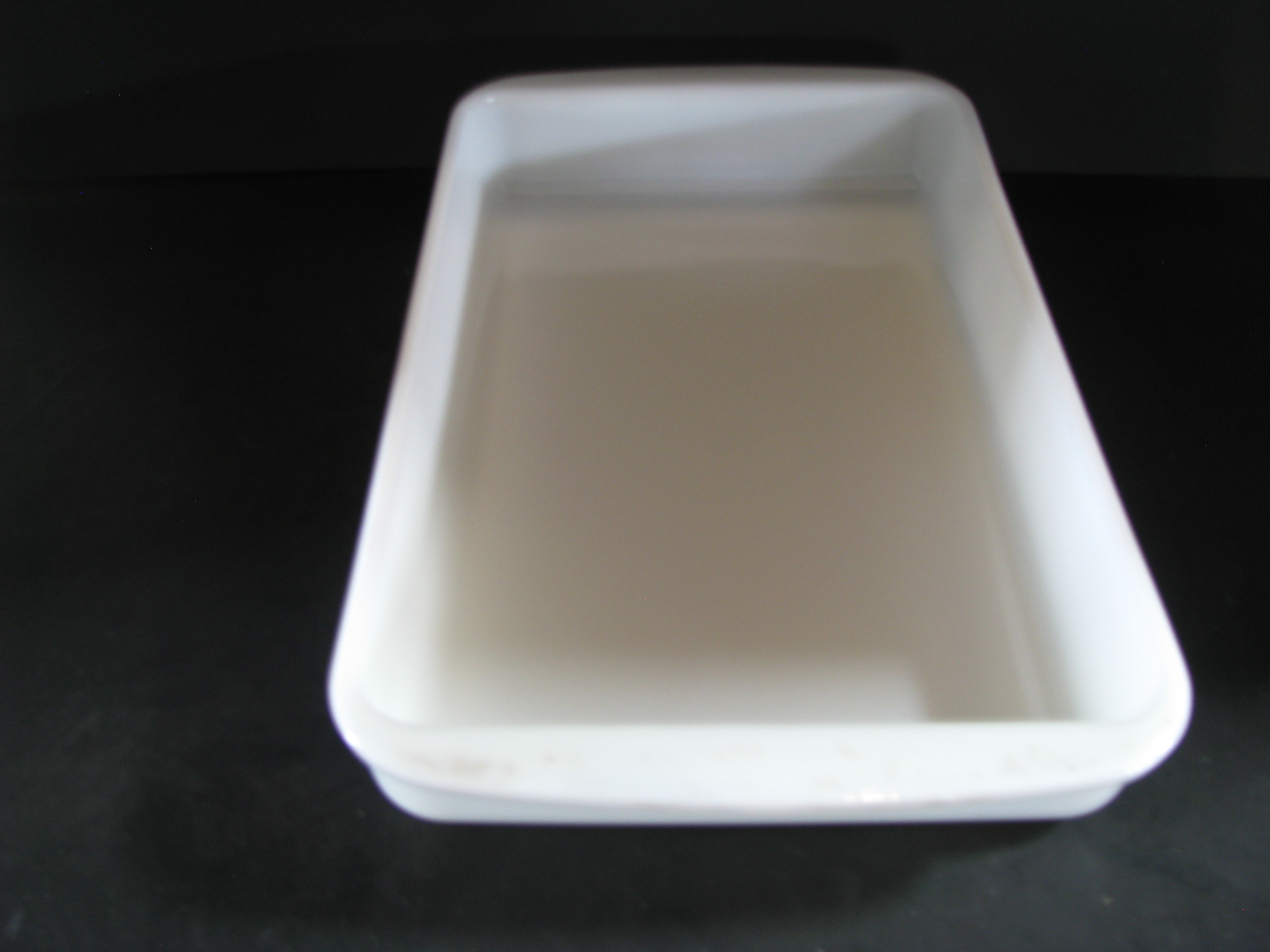 Vintage Pyrex Frost White 232 Rectangle Cake Pan
