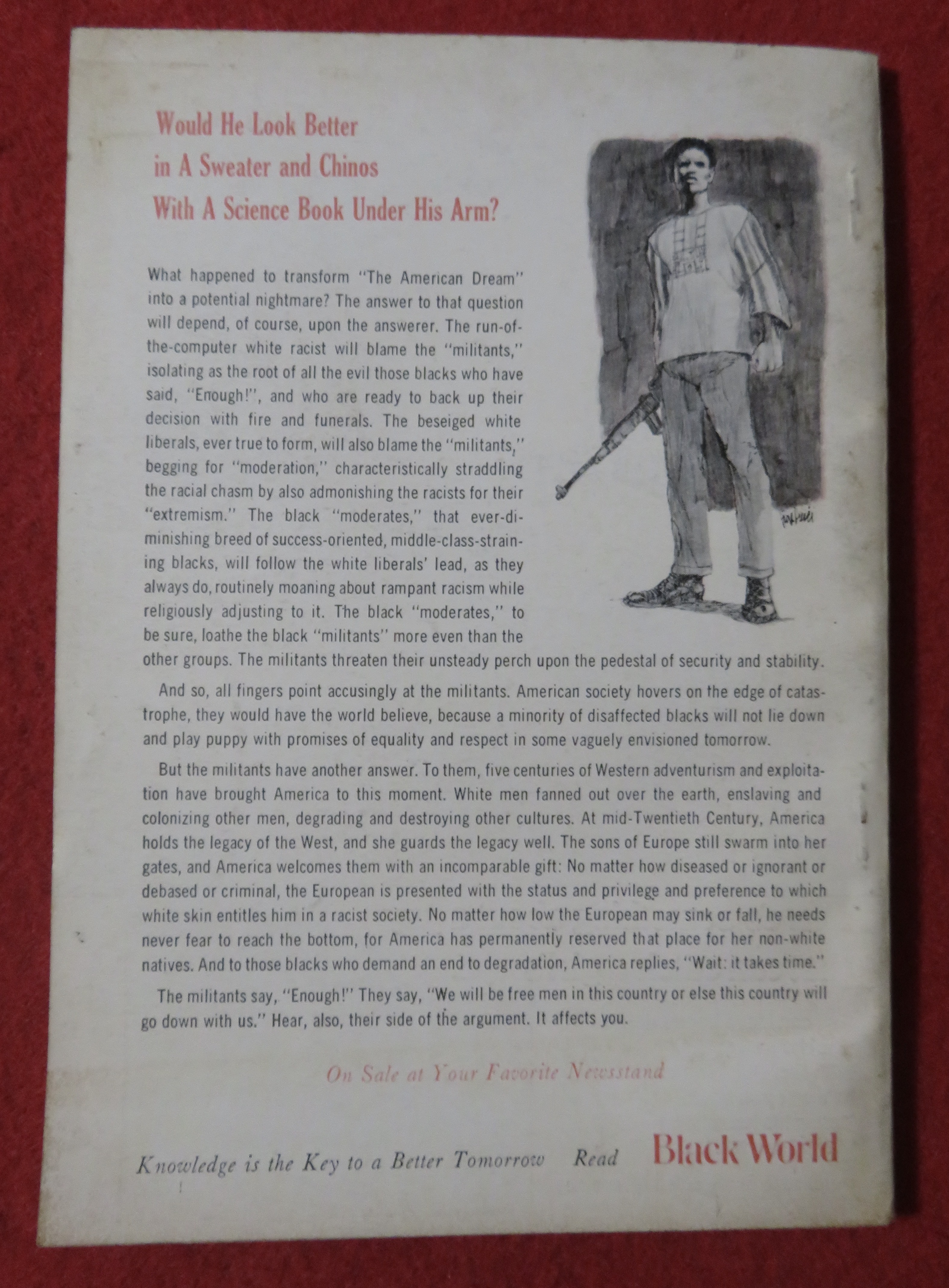 Black World Magazine February 1972 Black On Black