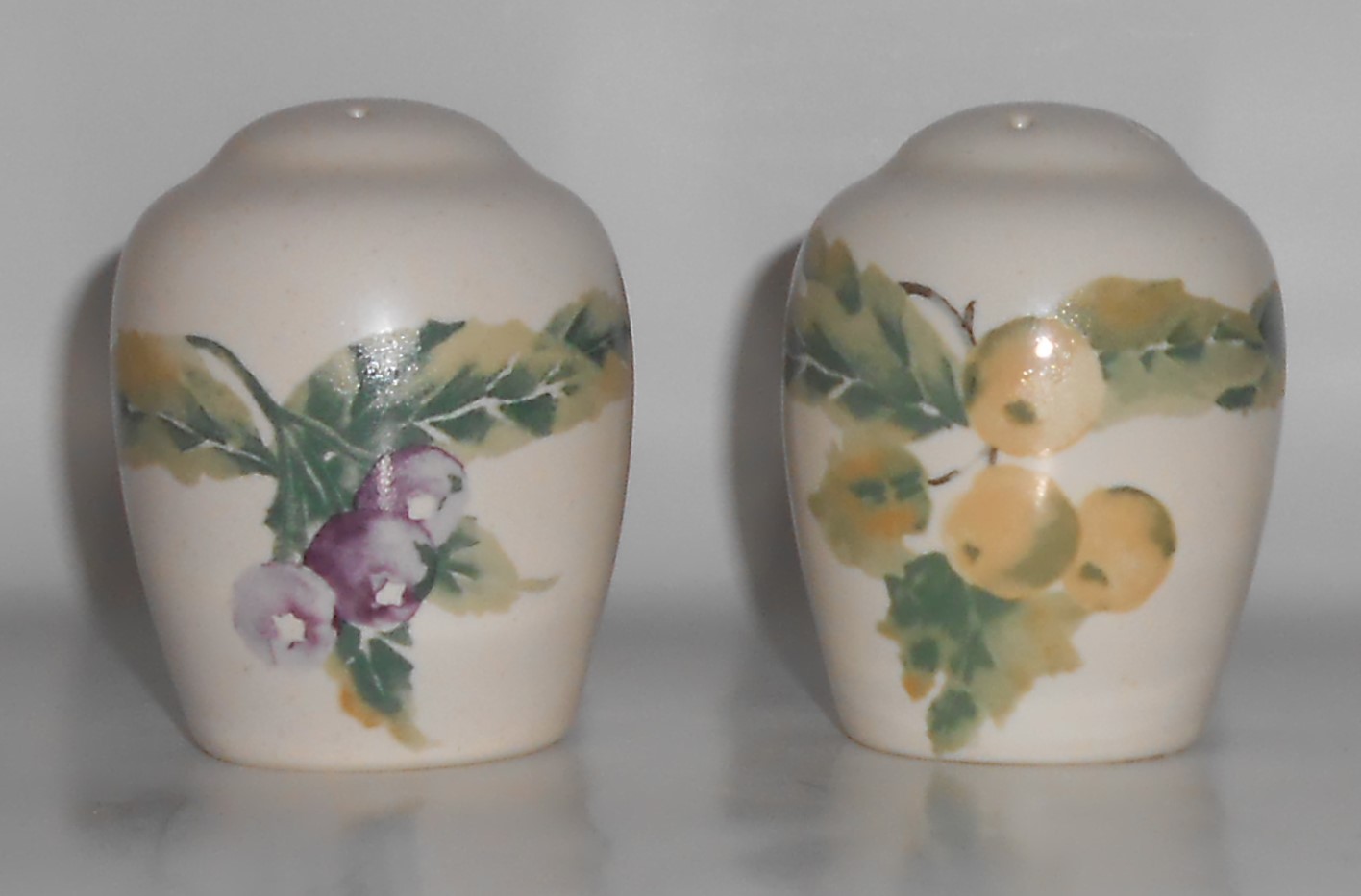 Pfaltzgraff Pottery Jamberry Salt & Pepper Shaker Set