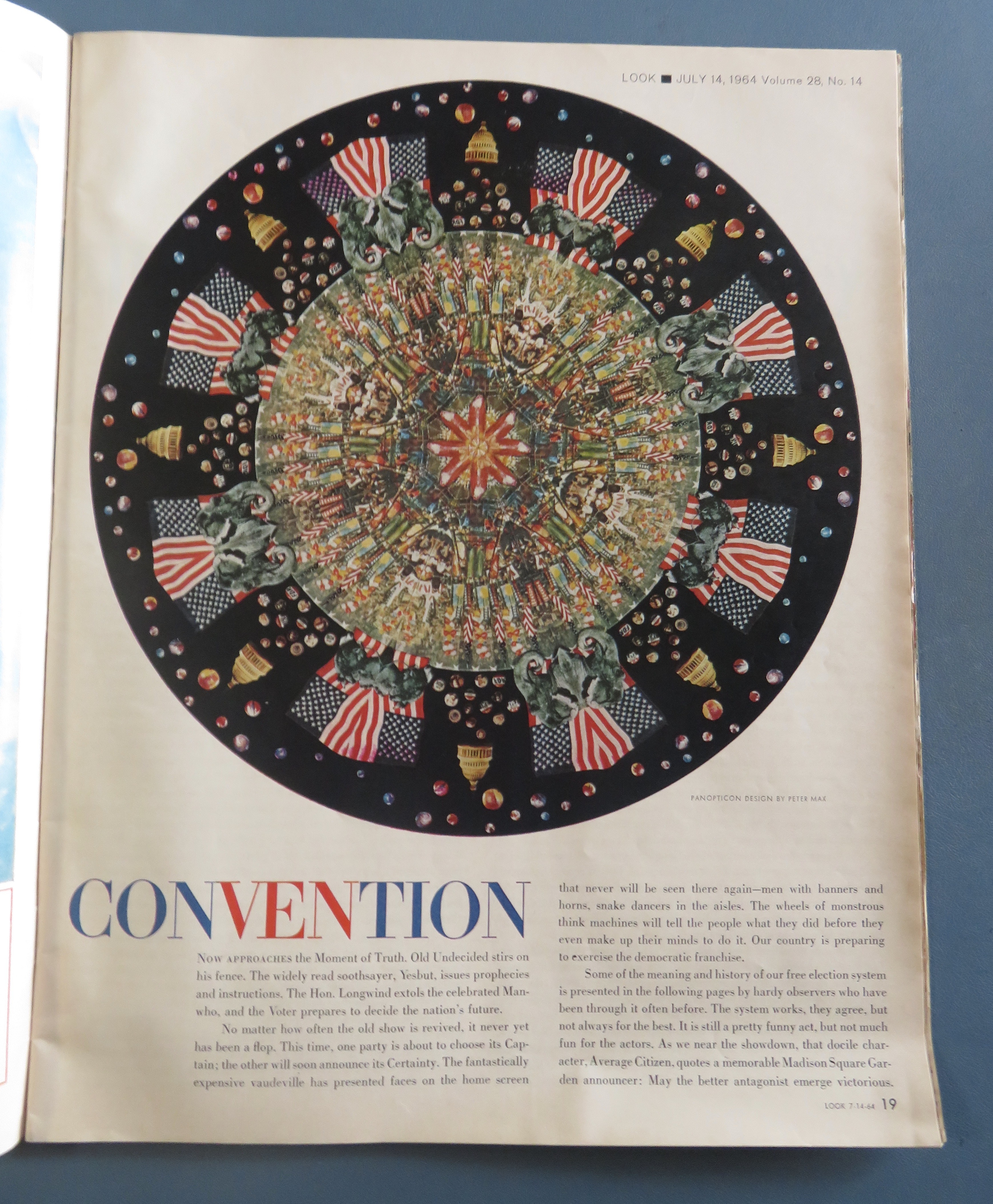 Look Magazine July 14, 1964 Convention