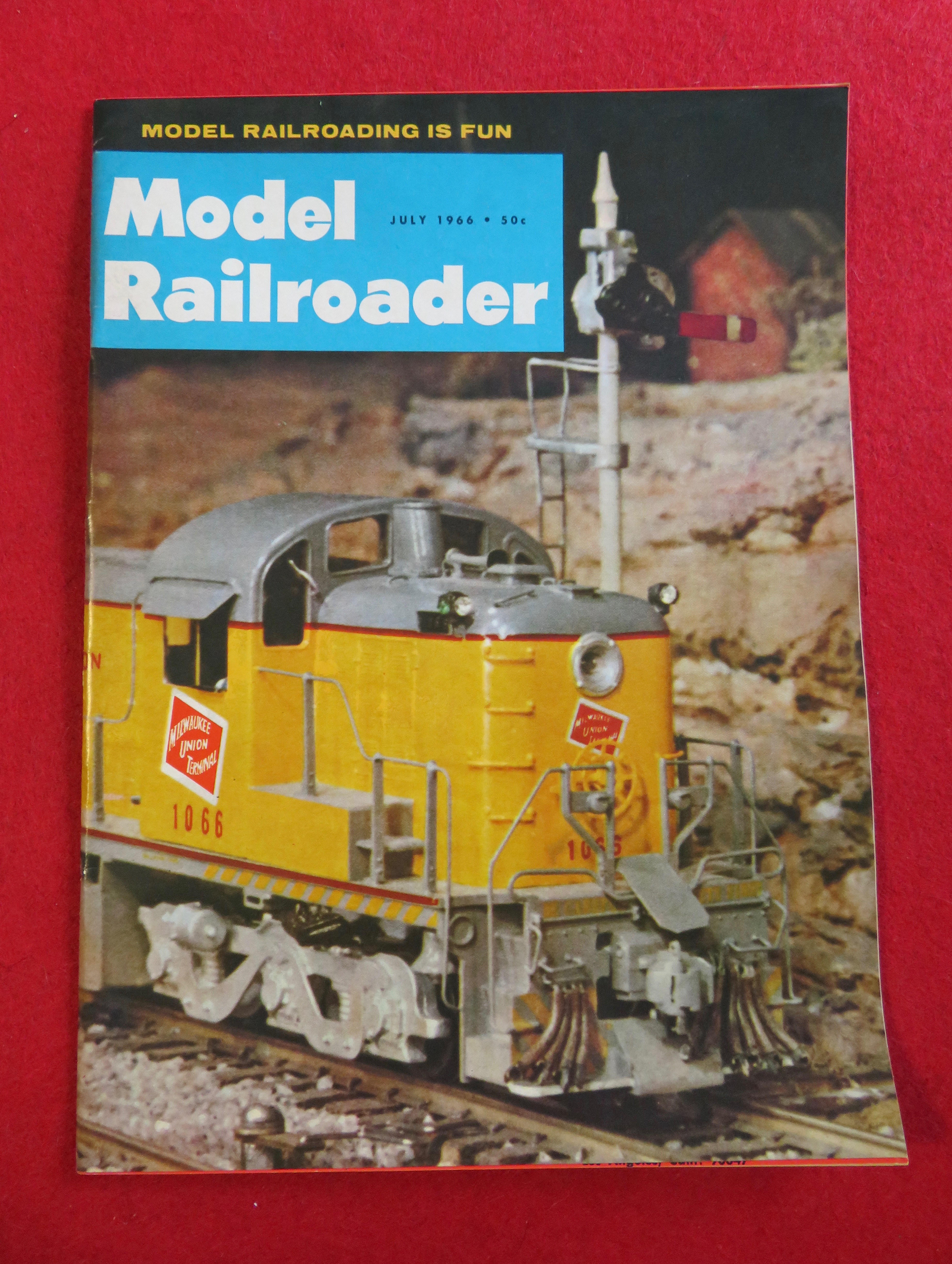 Model Railroader Magazine July 1966