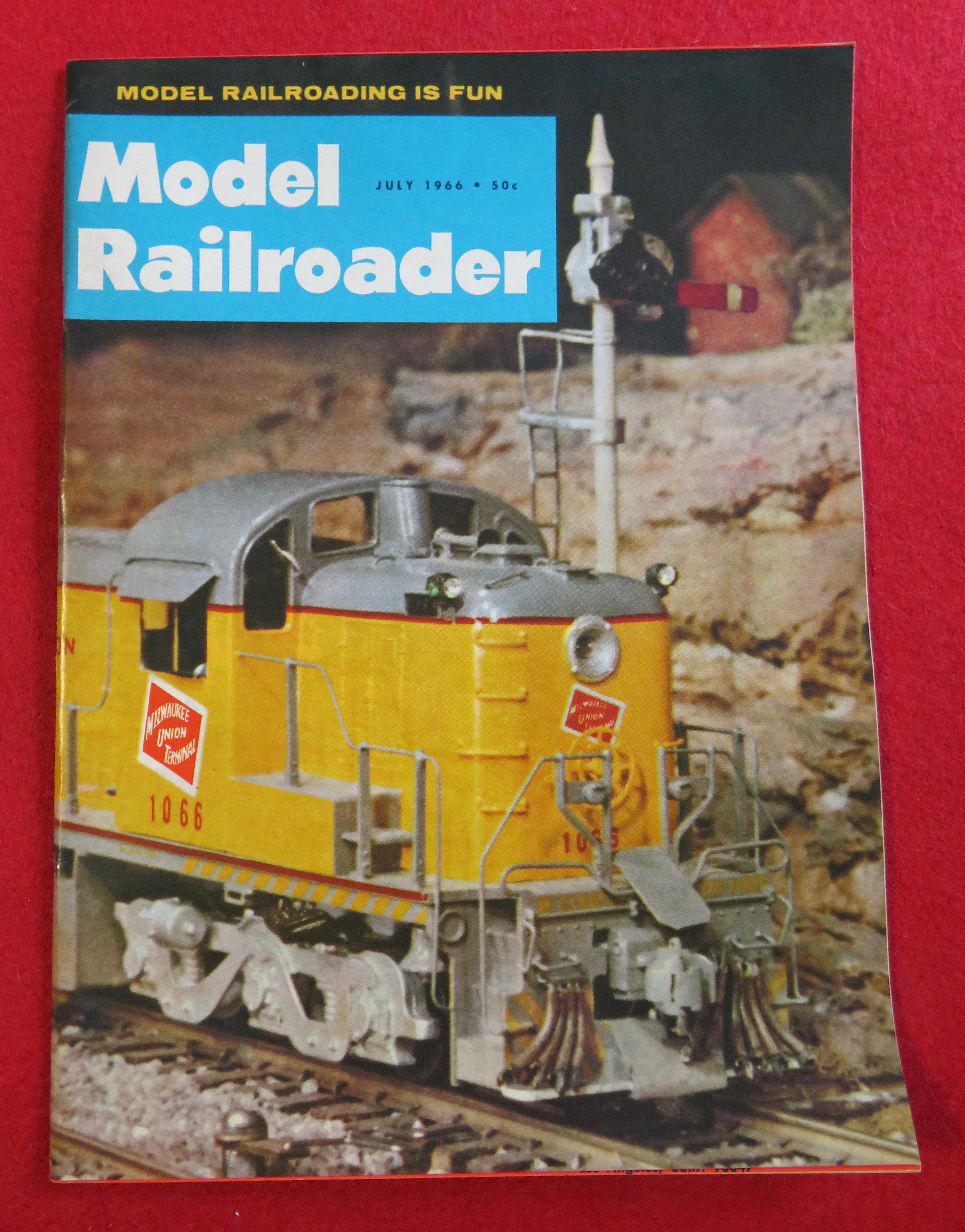 Model Railroader Magazine July 1966
