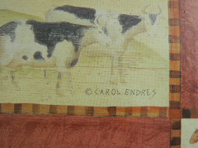 Set of 4 Noah's Crew Placemats by Carol Endres