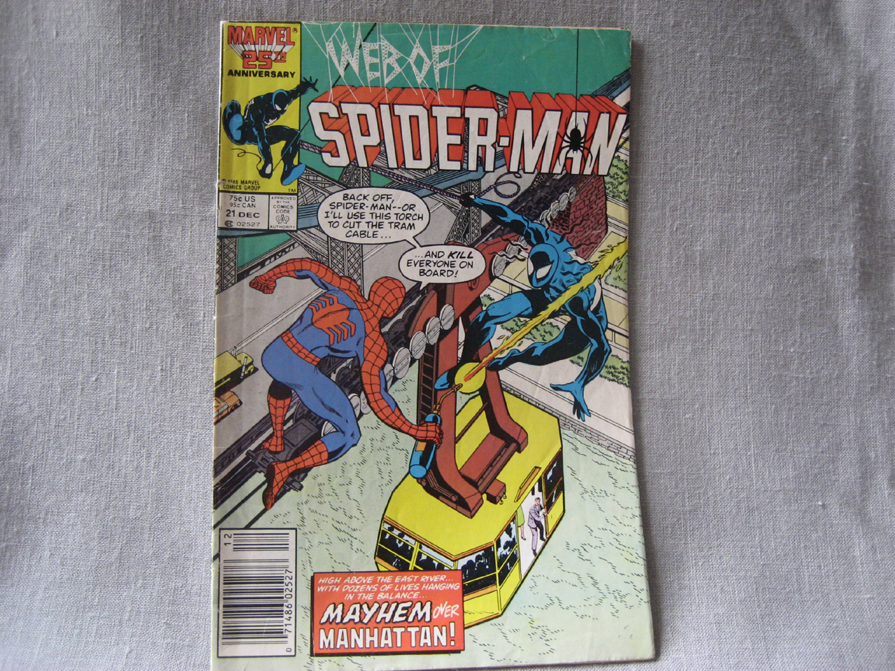 The Web of Spiderman, Mayhem over Manhattan