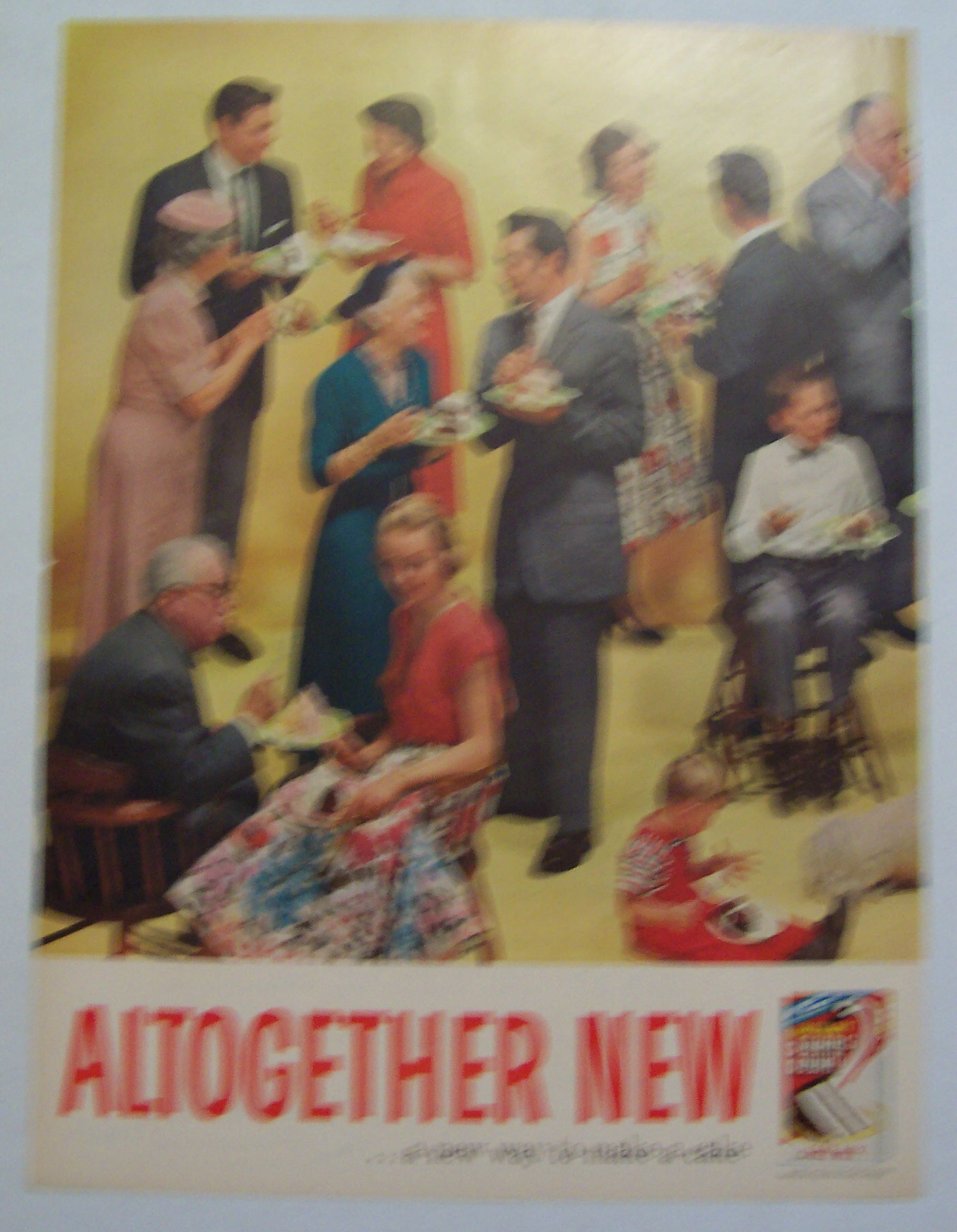 1955  Instant  Swans  Down  Cake  Mix