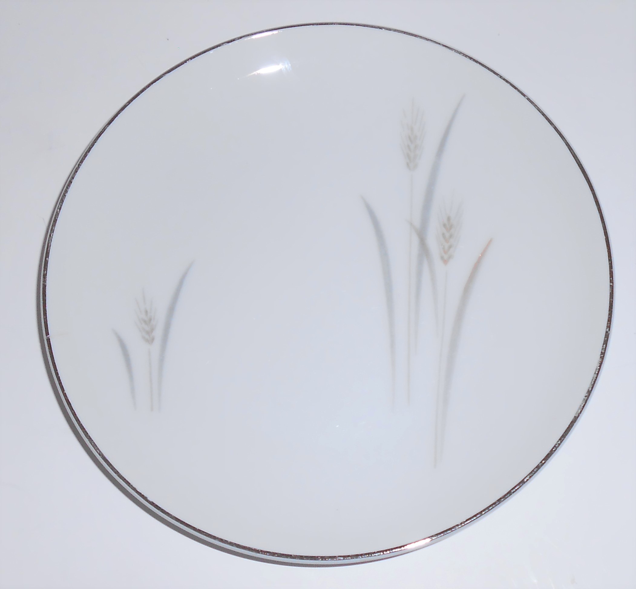 Fine China of Japan Platinum Wheat Bread Plate