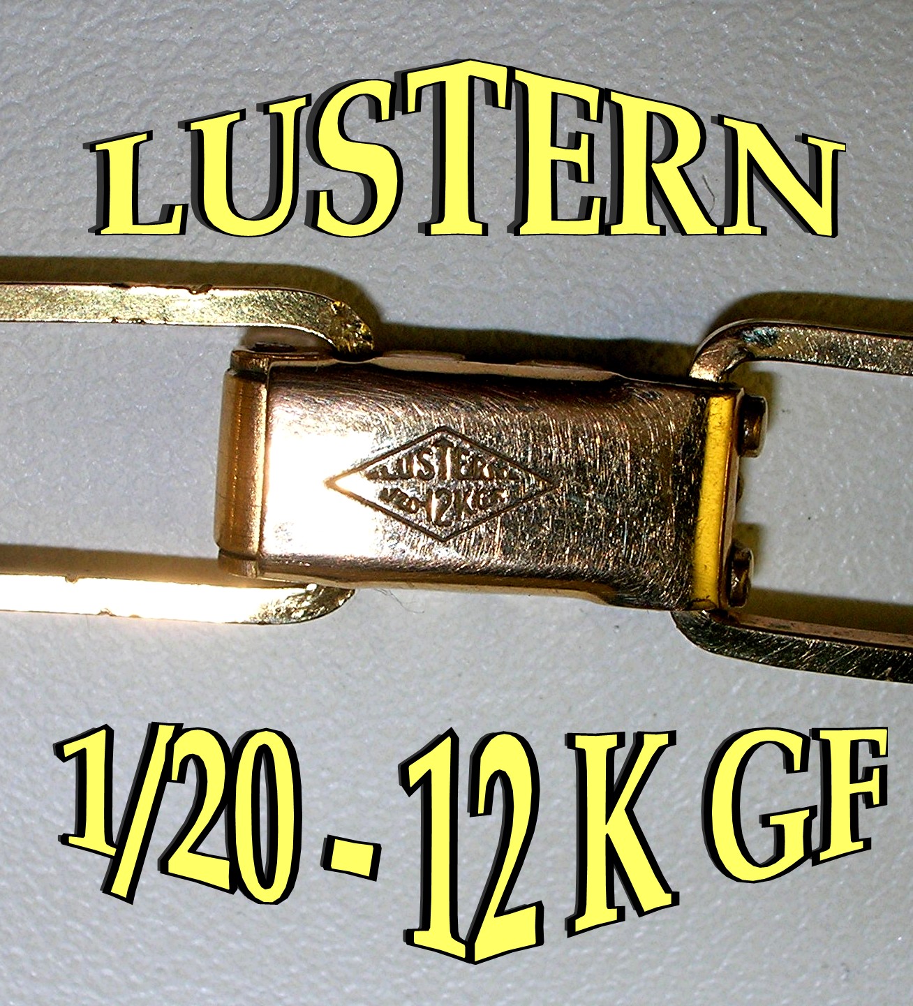 Lustern 12K GF Mesh Necklace Aqua Crystal Flower Slide