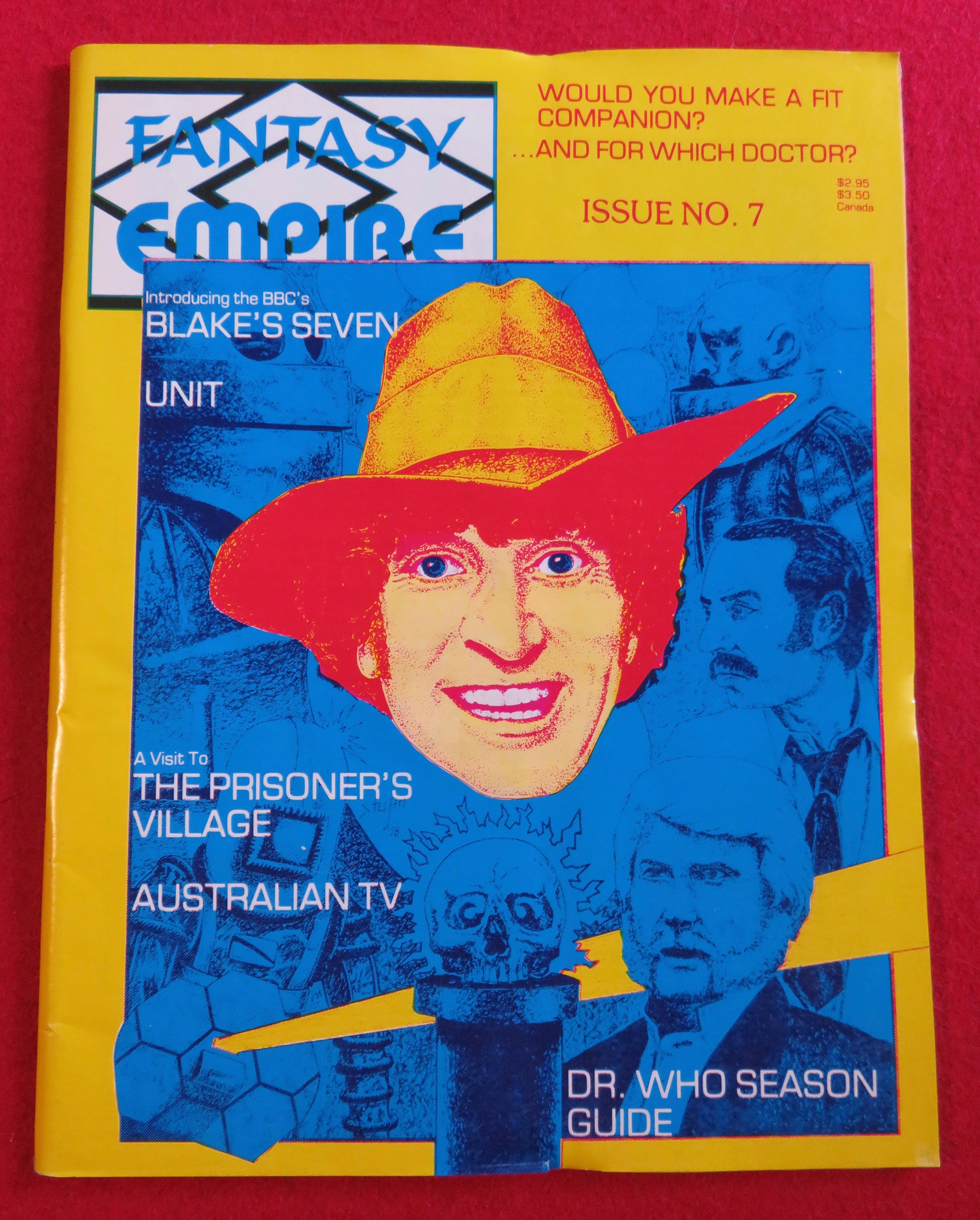 Fantasy Empire Magazine 1983 Blake's Seven