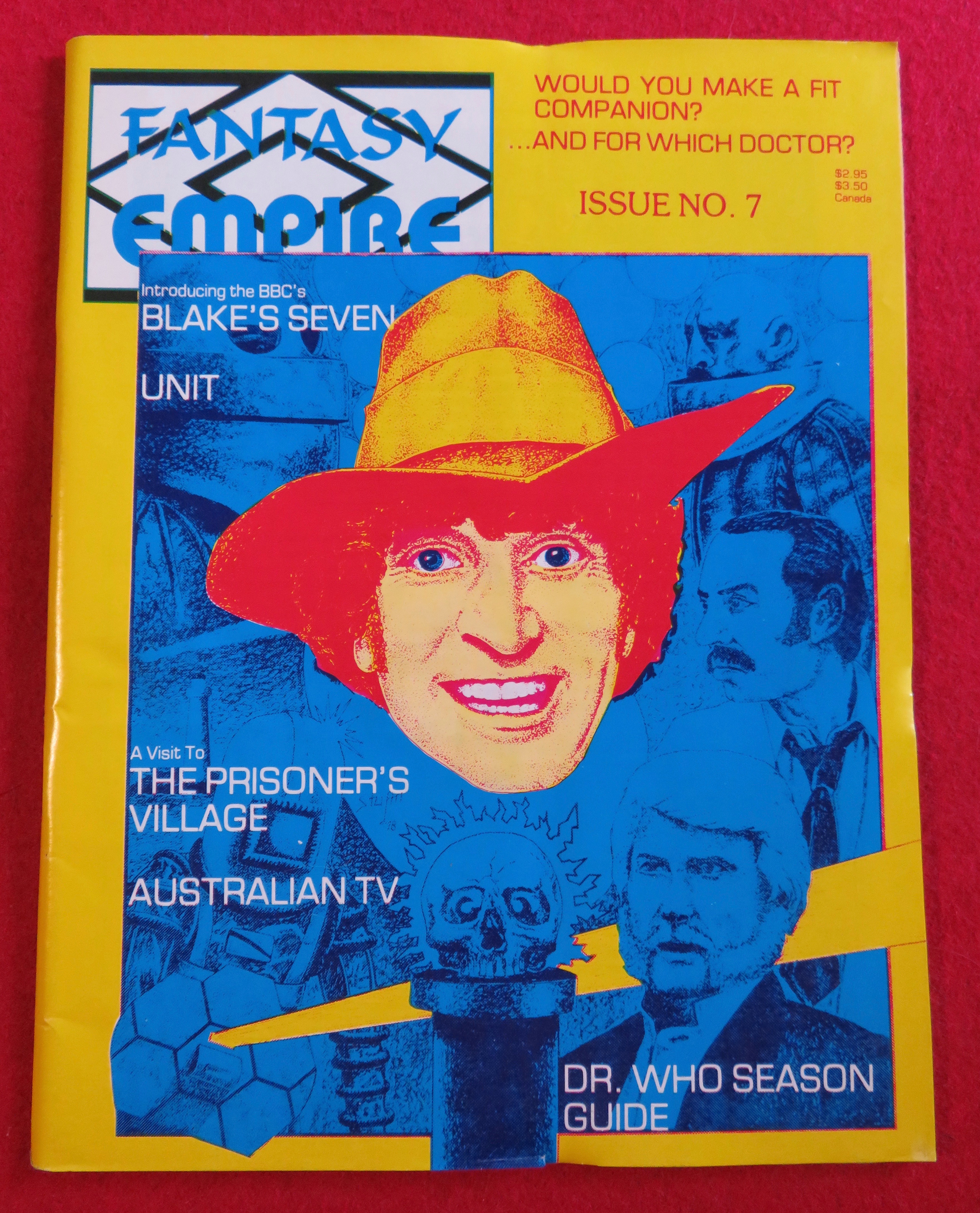 Fantasy Empire Magazine 1983 Blake's Seven