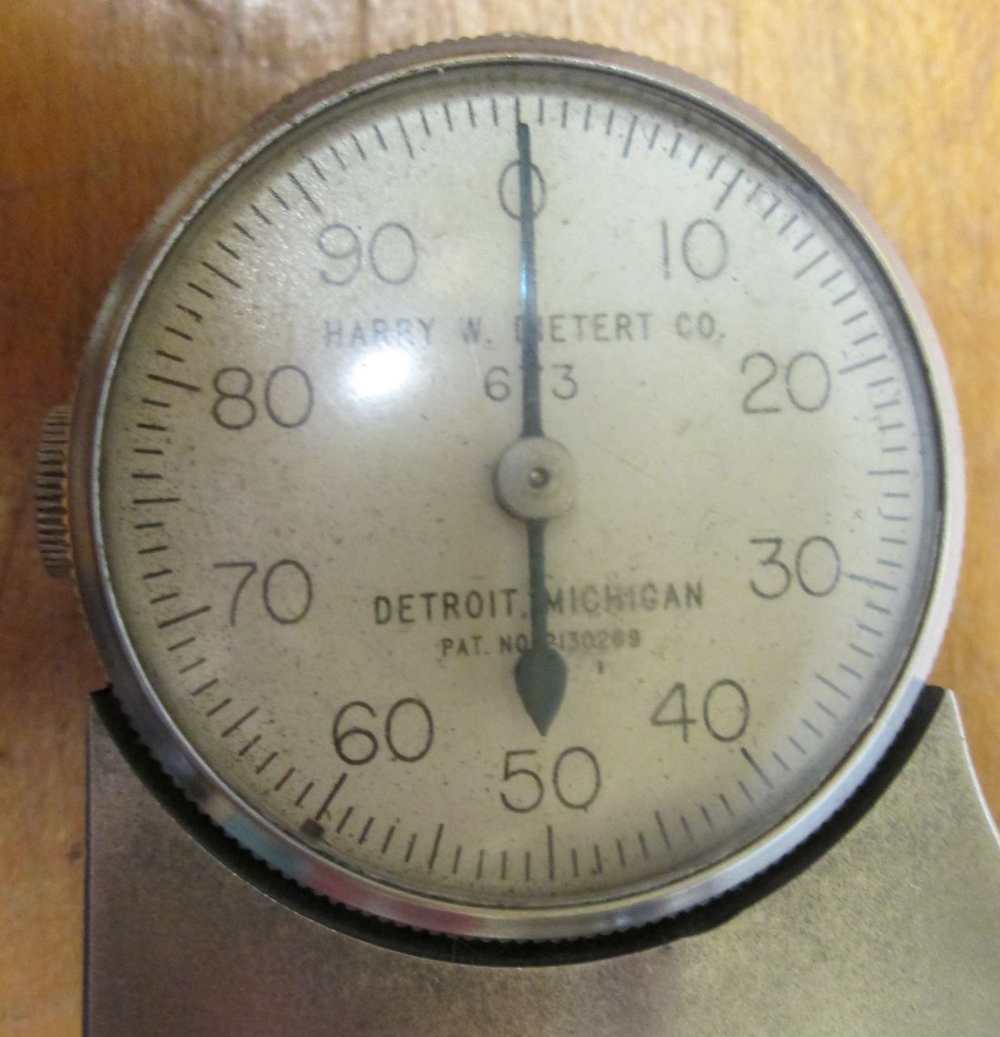 Dietert Slot Groove Depth Gauge Dial Indicator Gage