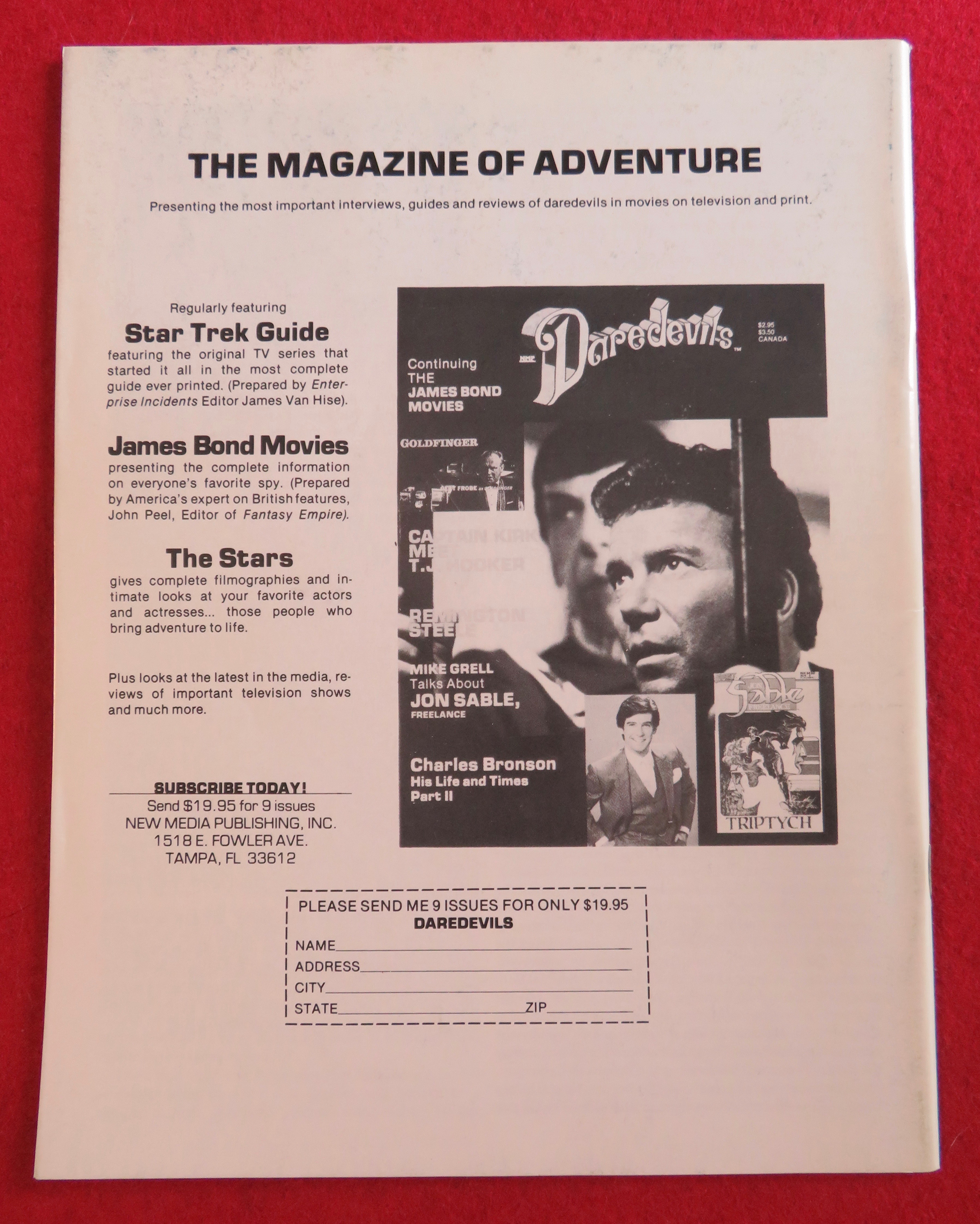 Fantasy Empire Magazine 1983 Doctor Who