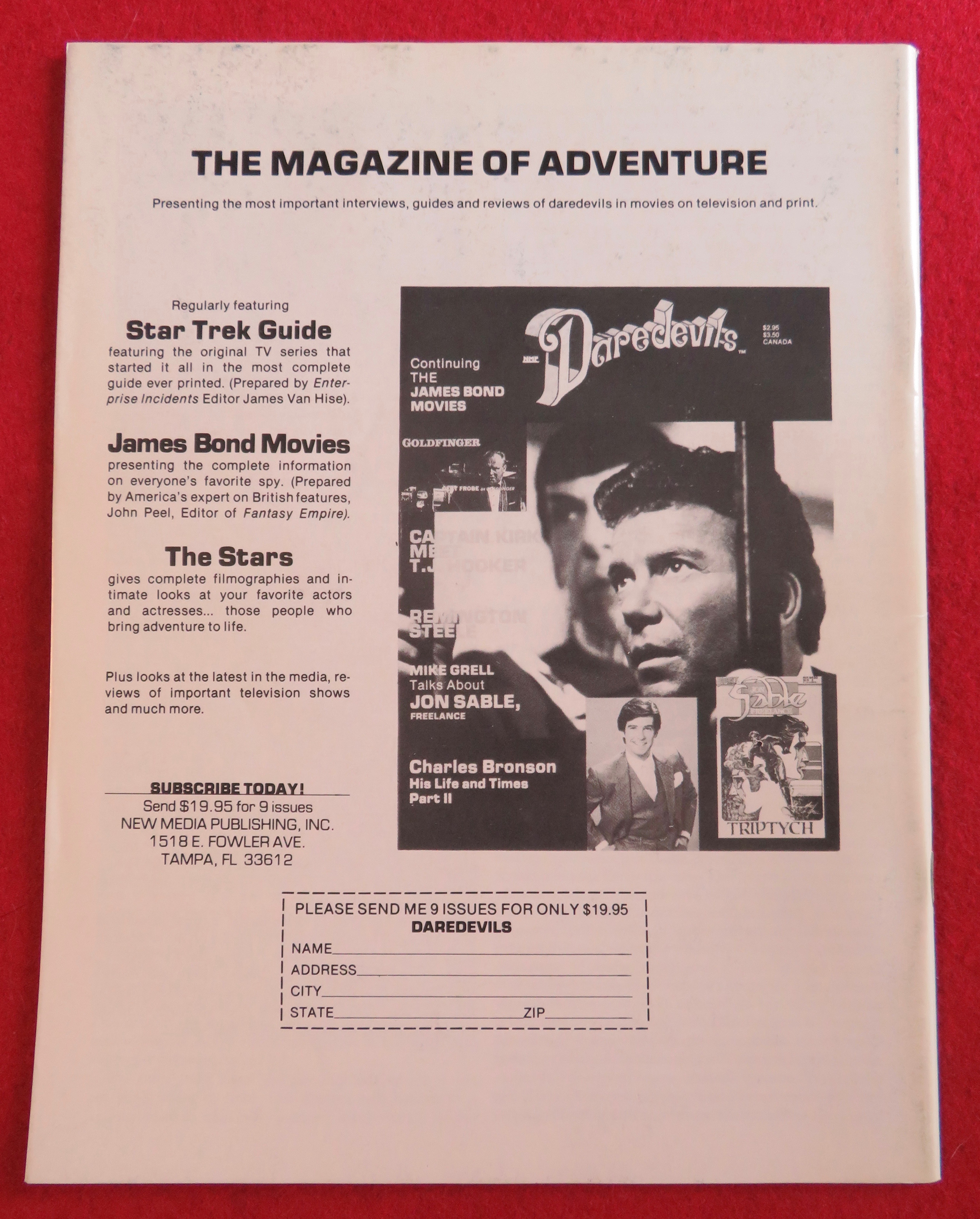 Fantasy Empire Magazine 1983 Doctor Who