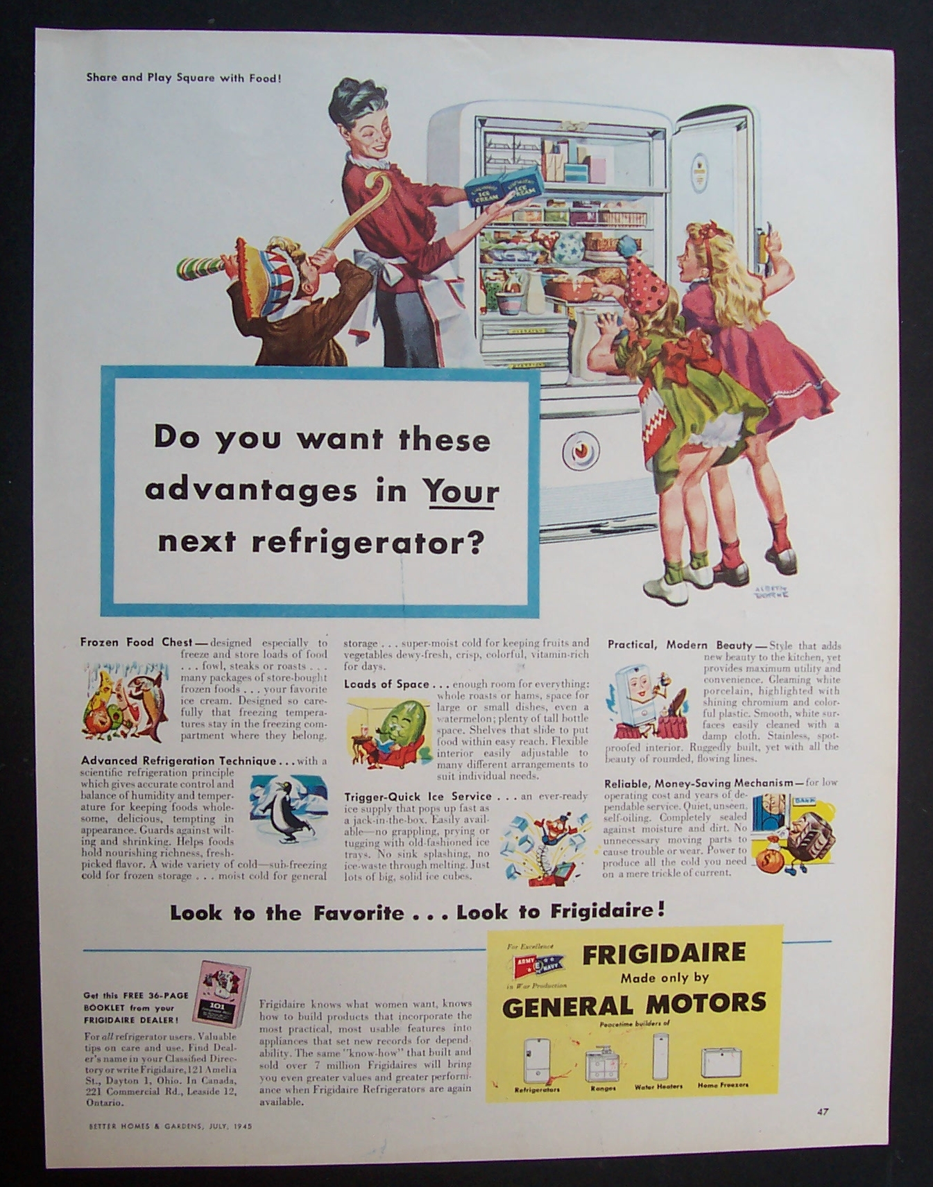 1945  Frigidaire