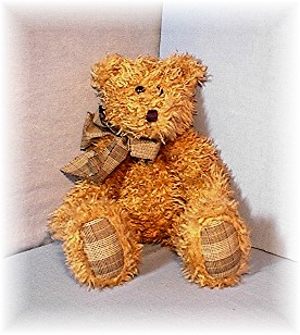 19 IncBOYD Light Tan Pellet Fill Curly  Bear