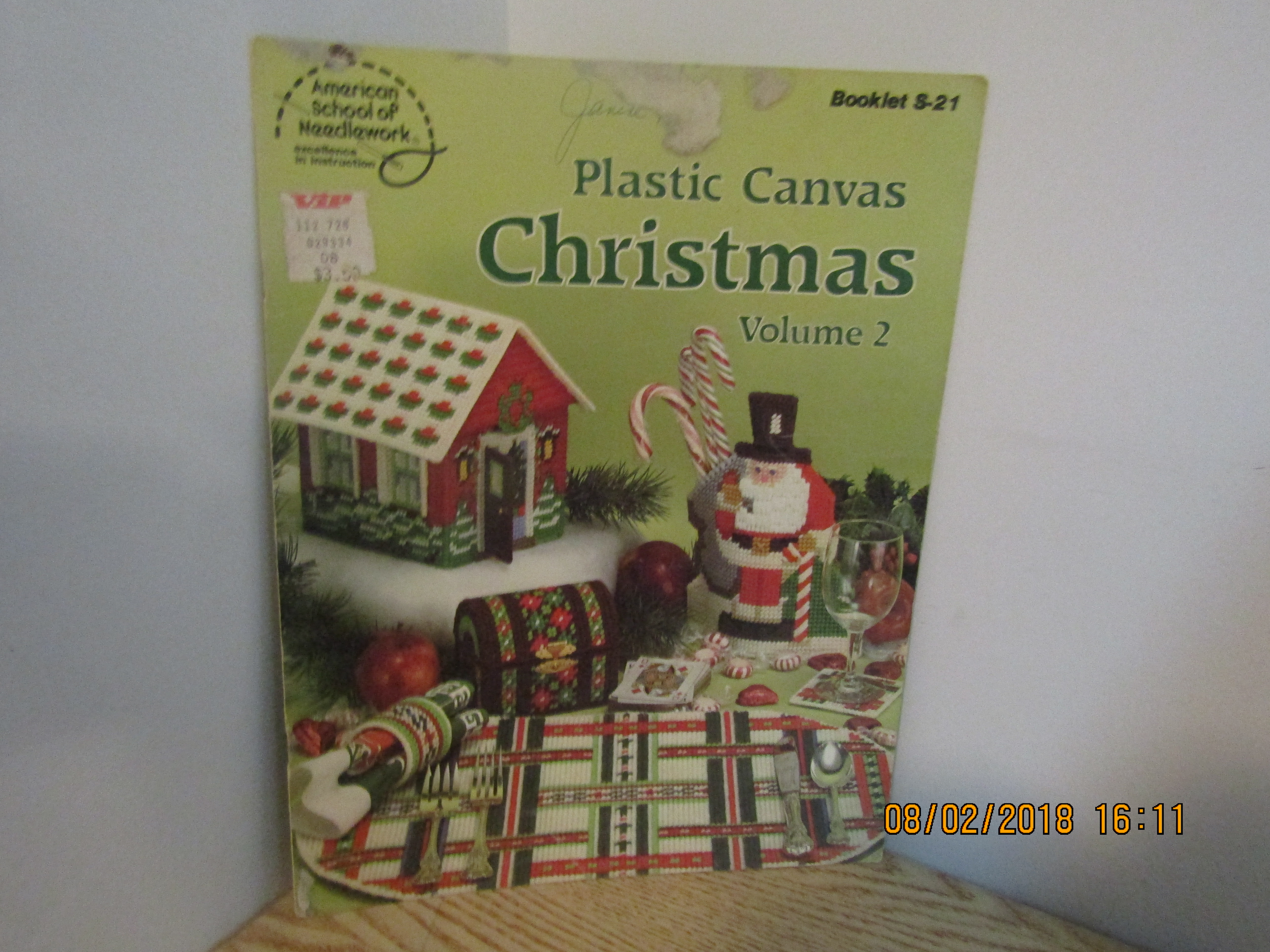 ASofN Plastic Canvas Christmas Vol 2  Book # S21