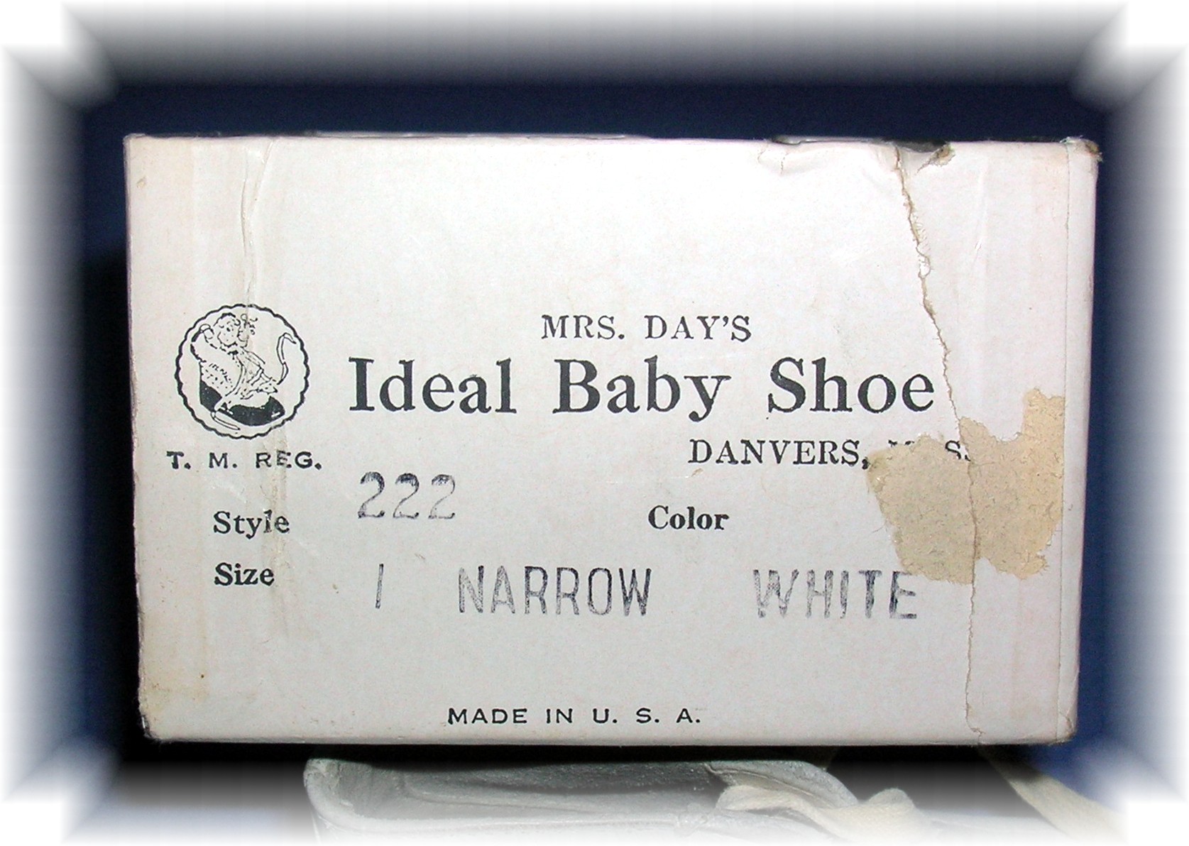 Baby Shoes Mrs Day By Ideal  In Original Box