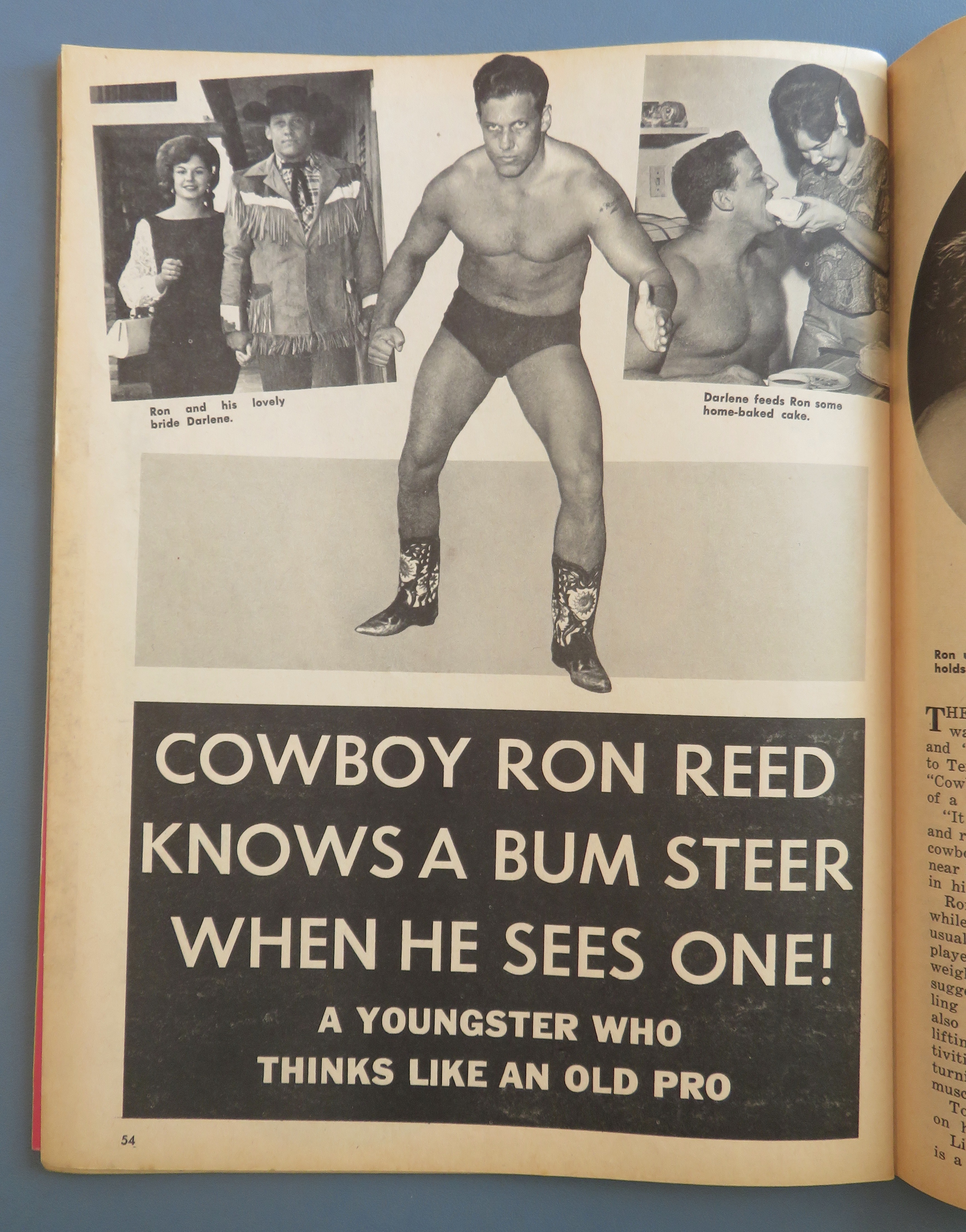 Boxing Illustrated Wrestling New Magazine May 1965