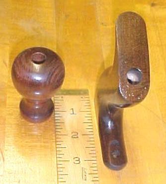 Stanley Plane Handle & Knob No. 5, 6, 7, 8 Walnut