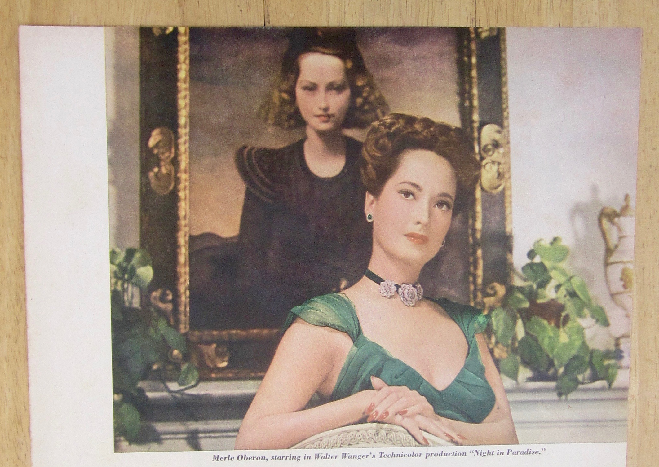 1945 1847 Rogers Bros. Silverplate with Merle Oberon