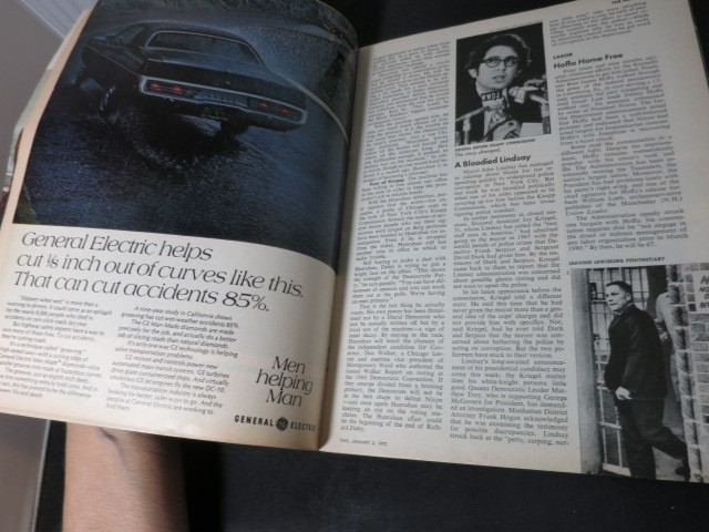 Time Magazine January 3 1972 Nixon Man of The Year