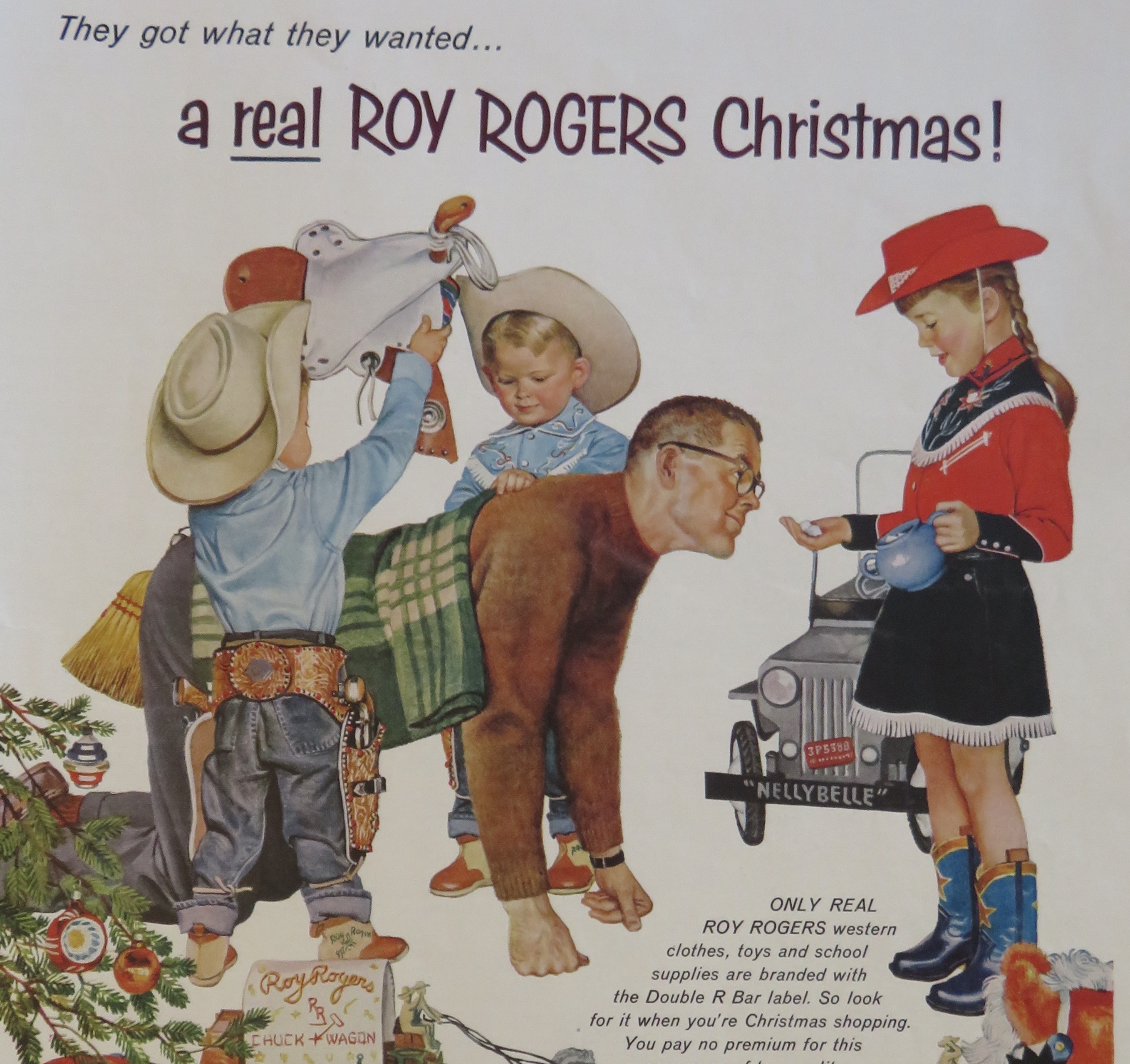 1957 Roy Rogers Clothing & More with Dad & His Children