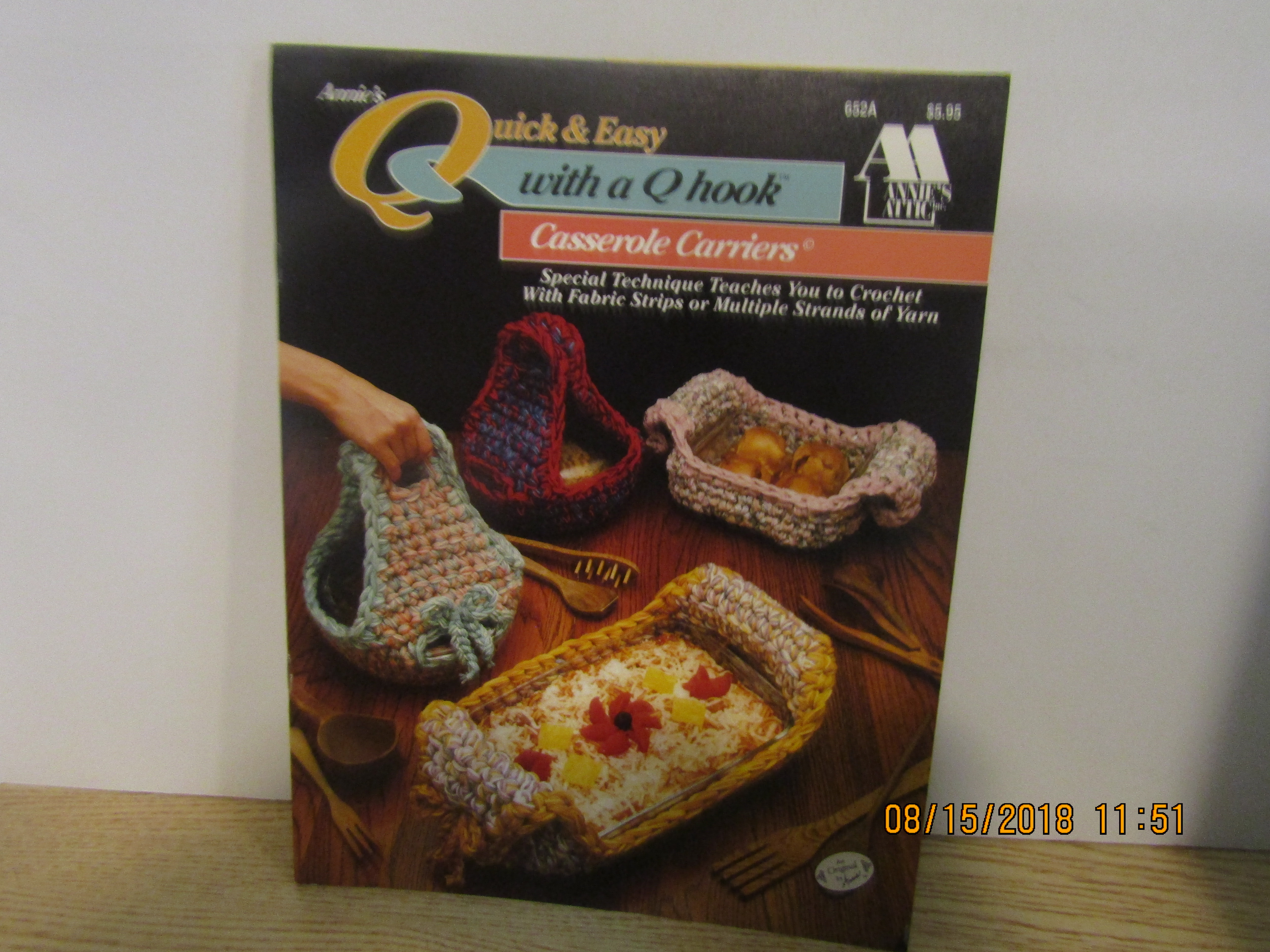 Annie's Quick & Easy Q Hook Casserole Carriers  #652